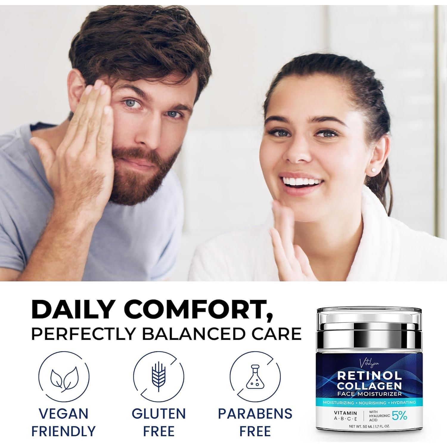 Hidratante Facial Vitalysin 50.3 ml Antiarrugas Piel Madura