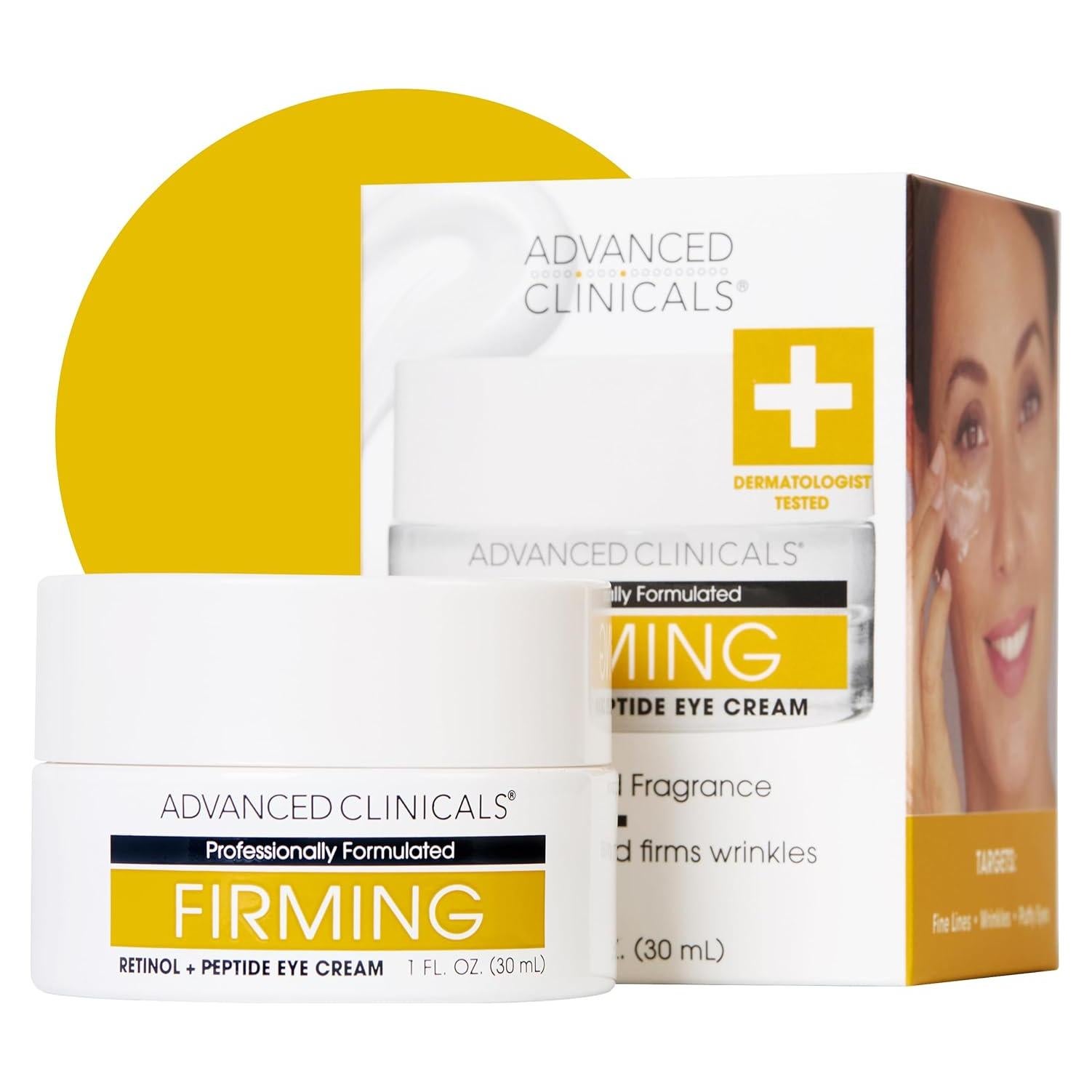 Crema para Ojos Anti-Envejecimiento Advanced Clinicals 29.57 ml