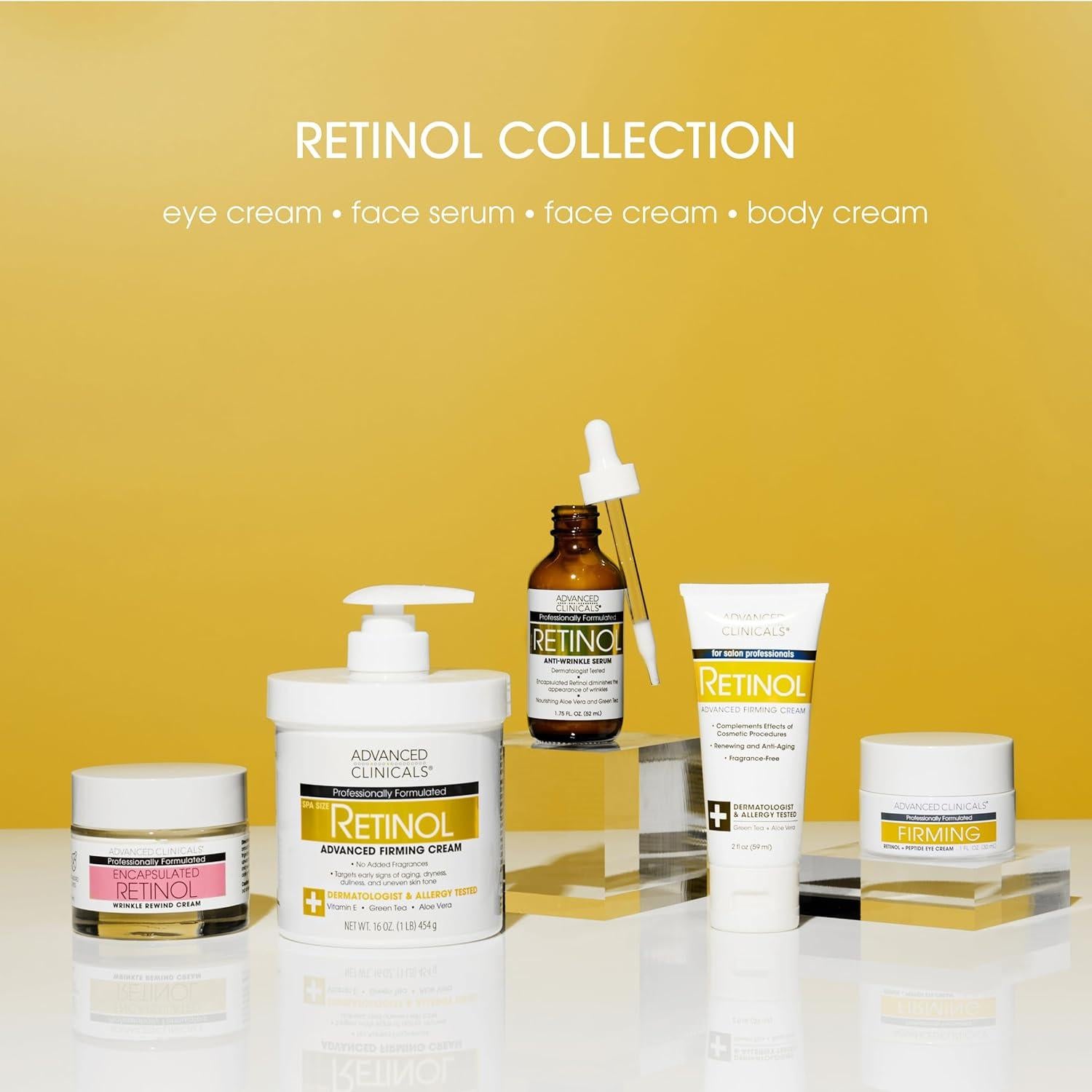 Crema para Ojos Anti-Envejecimiento Advanced Clinicals 29.57 ml