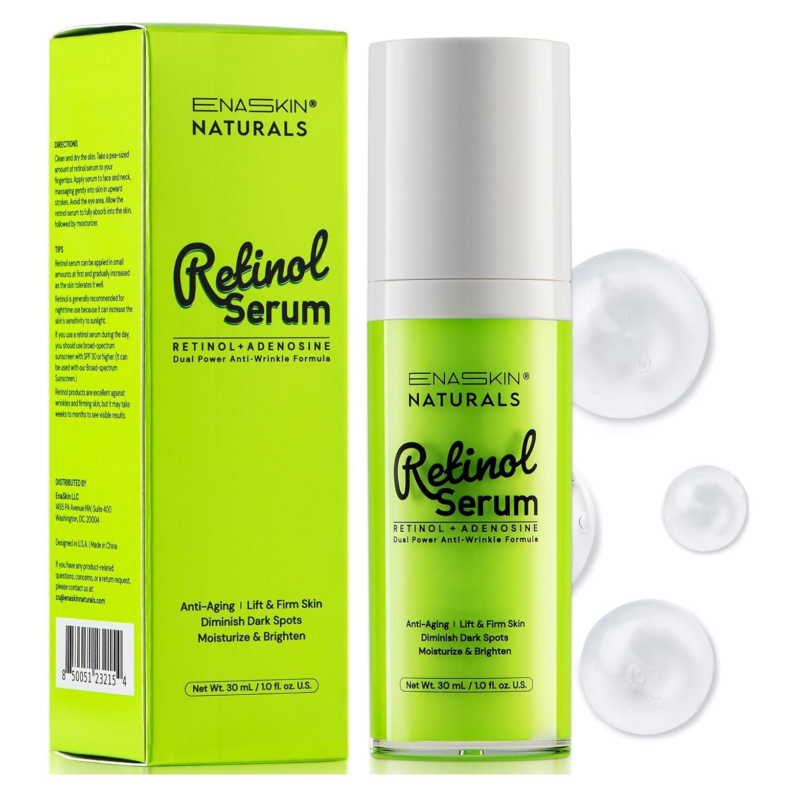 Suero Antiarrugas Retinol Enaskin 29.57 ml Hidratante