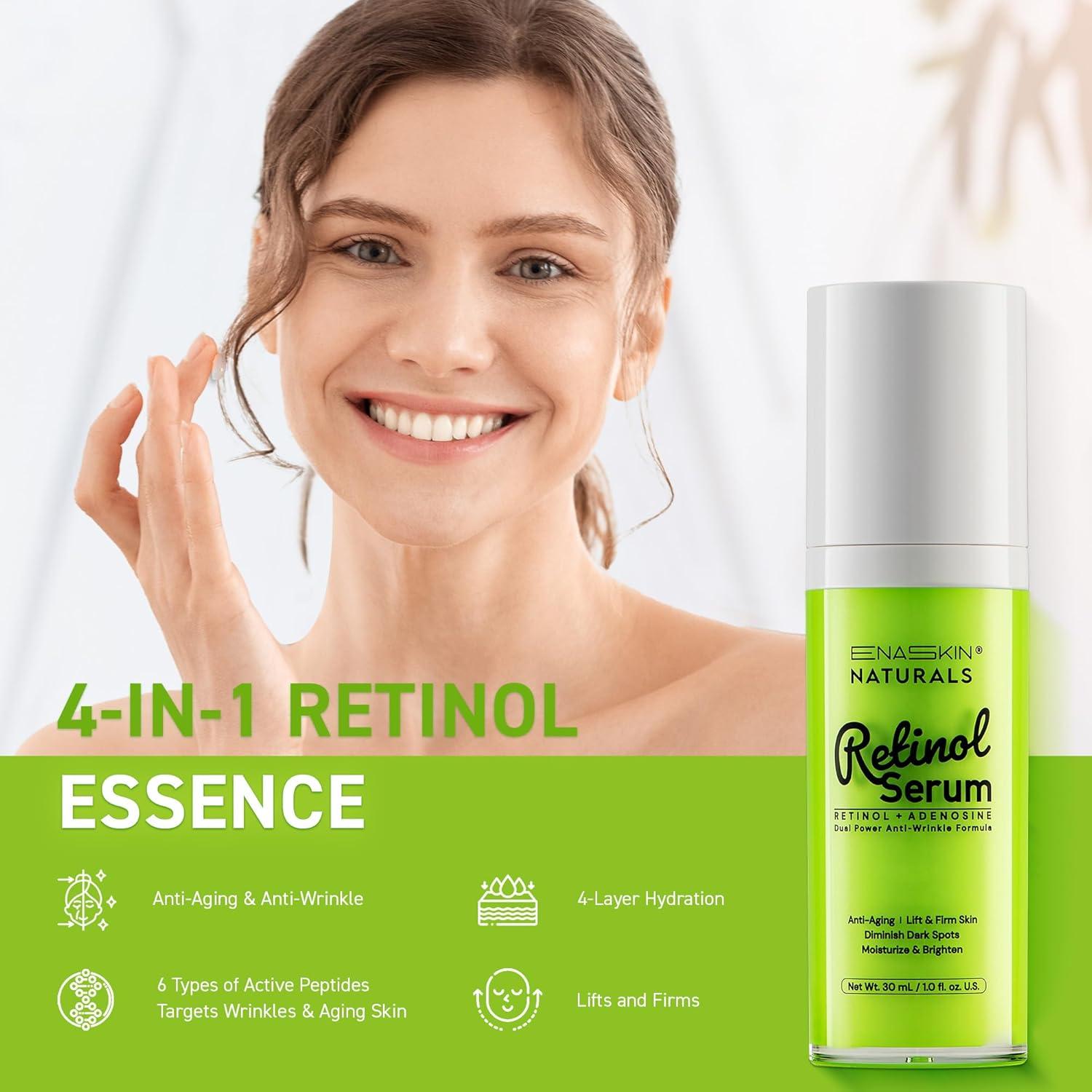 Suero Antiarrugas Retinol Enaskin 29.57 ml Hidratante