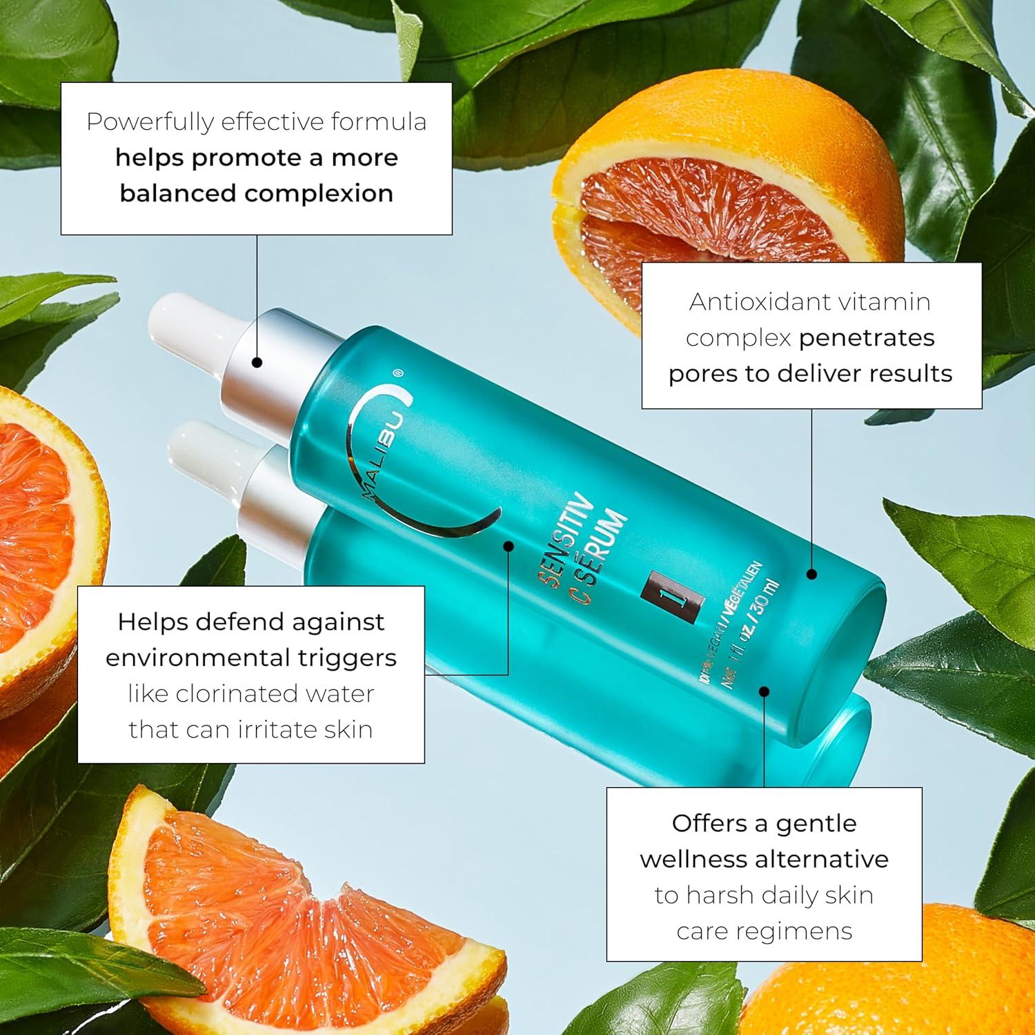 Sérum Facial Malibu C Vitamina C 29.57 ml Piel Sensible