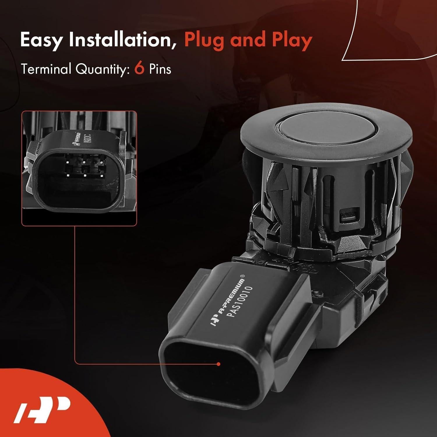 Sensor de Estacionamiento A-Premium 4-PC para Toyota RAV4