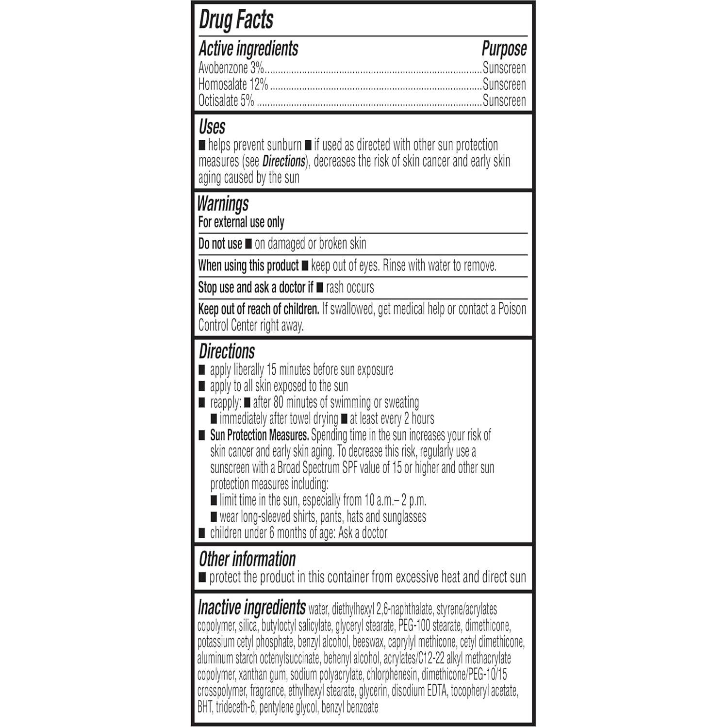 Protector Solar Facial Amazon Basics SPF 55 Resistente al Agua