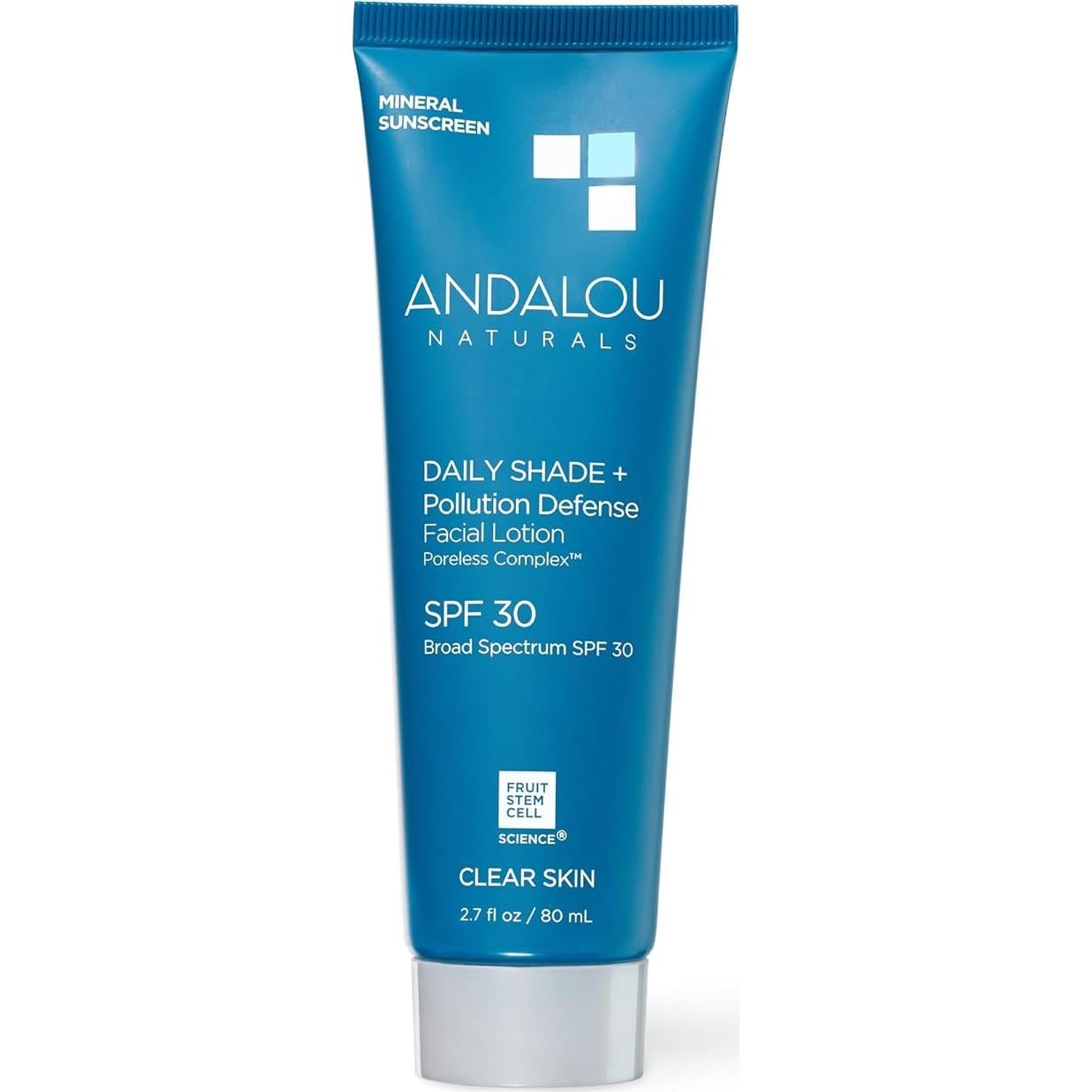 Andalou Naturals Protector Solar Facial SPF 30 - 80 ml