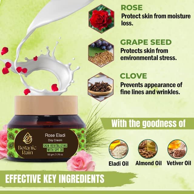 Hidratante Facial Orgánico Sanjivan SPF 30 160g Rosa y Eladi