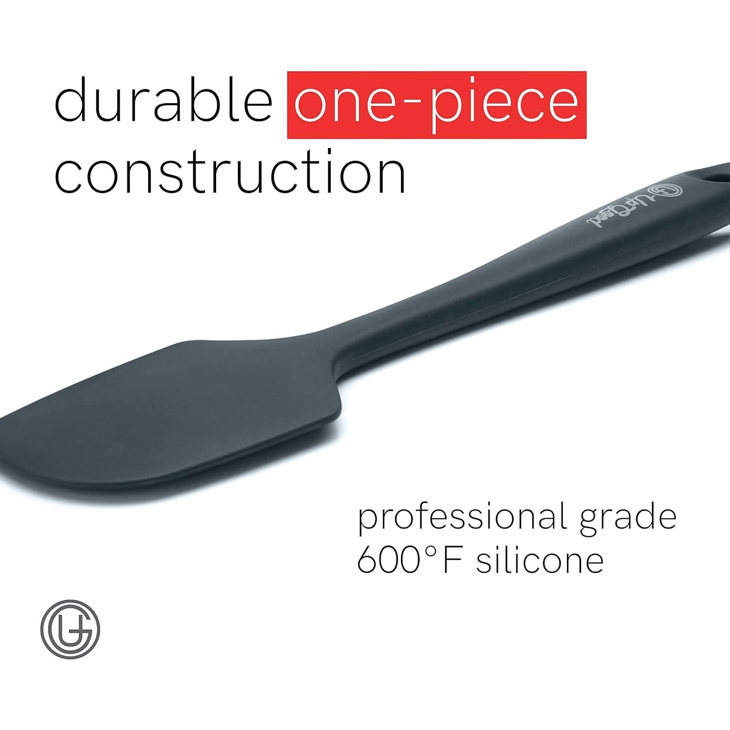 Juego de Espátulas de Silicona UpGood 4 Piezas Gris