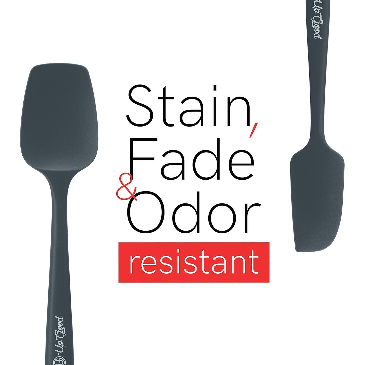 Juego de Espátulas de Silicona UpGood 4 Piezas Gris