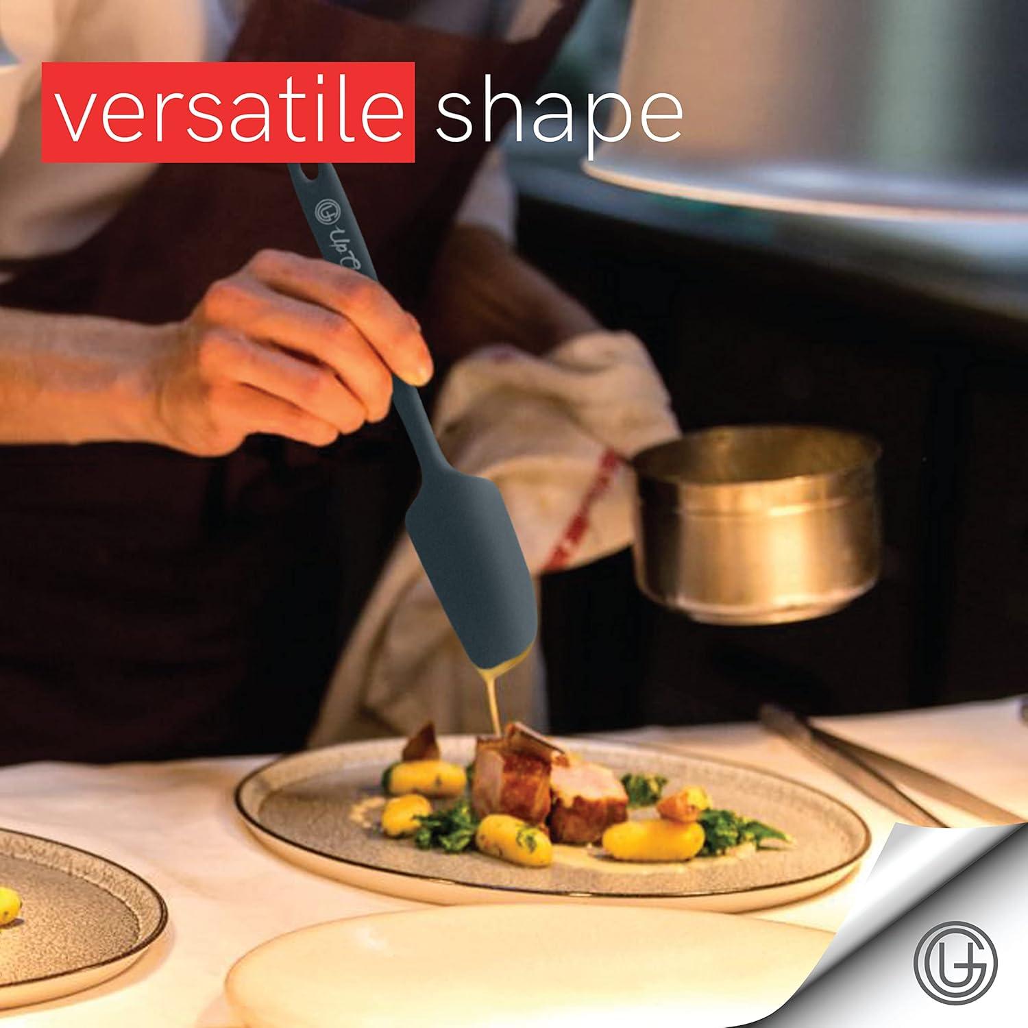 Juego de Espátulas de Silicona UpGood 4 Piezas Gris