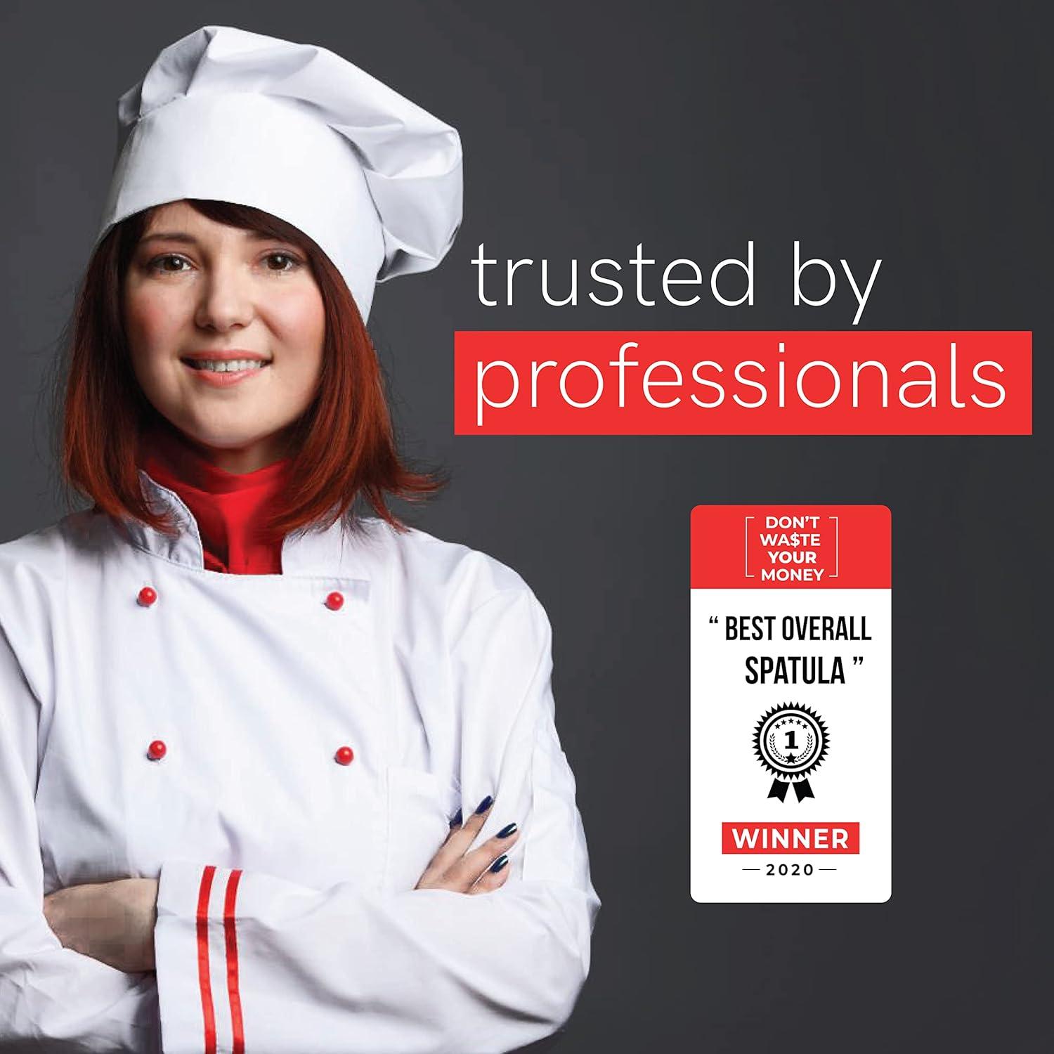 Juego de Espátulas de Silicona UpGood 4 Piezas Gris