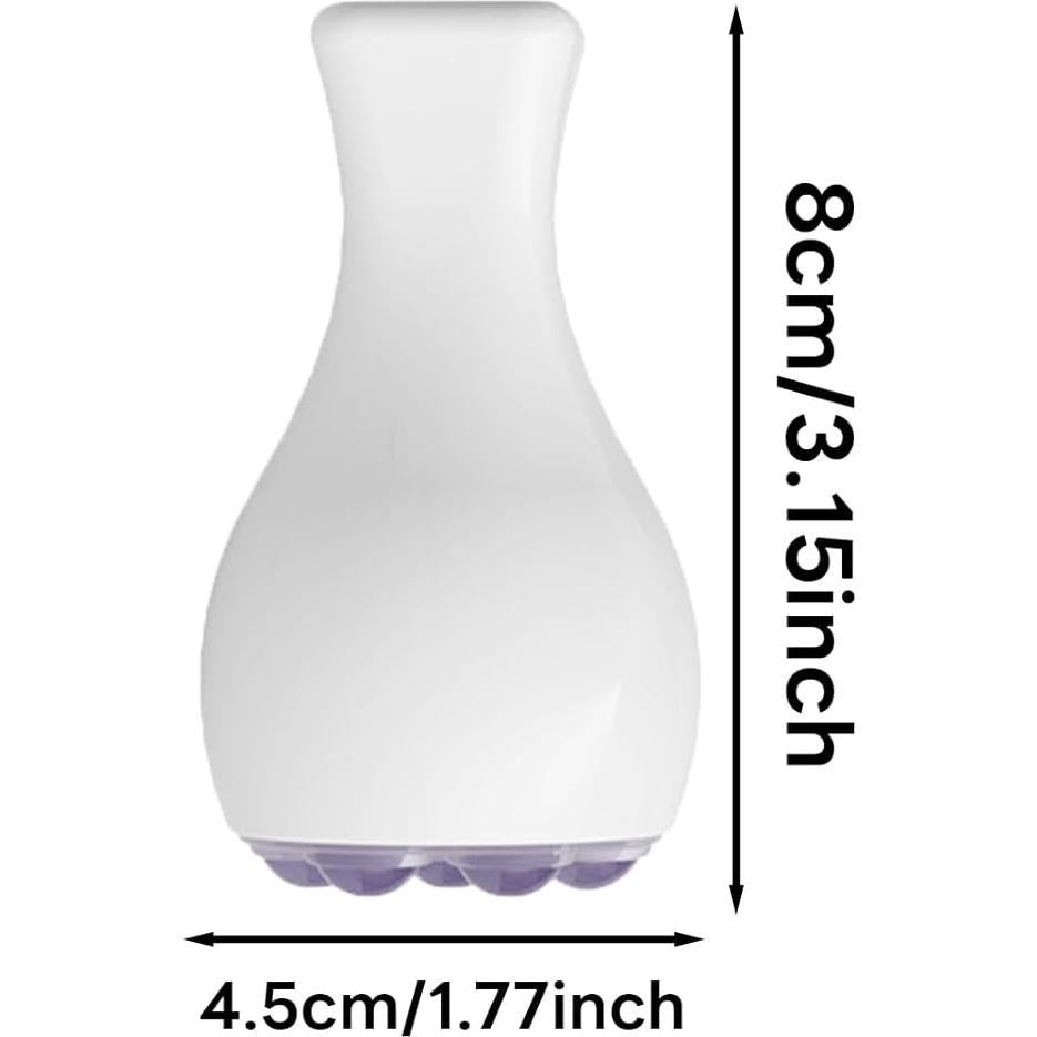 Rodillo de Jade Masajeador YSYL DIRECT - Cuidado Facial Púrpura