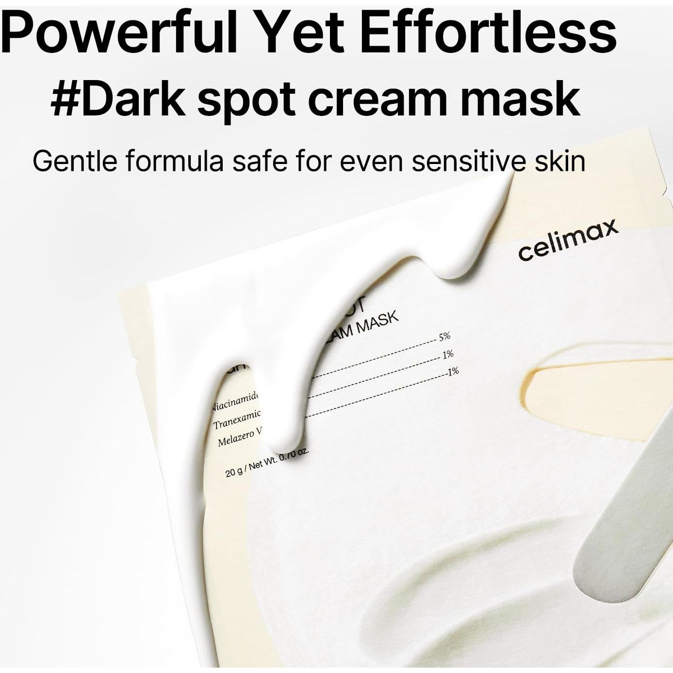 Mascarilla Facial Iluminadora Pore+Dark Spot 4EA - K-Beauty