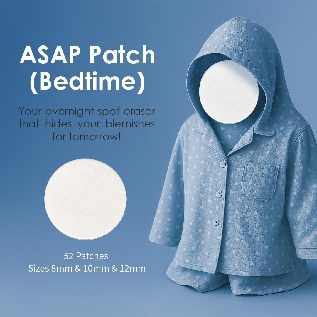 Parche Hidrocoloide ASAP Glowiest para Granos Activos - 52 Unidades