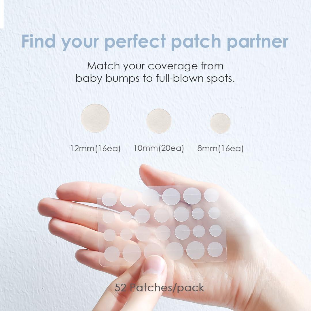 Parche Hidrocoloide ASAP Glowiest para Granos Activos - 52 Unidades