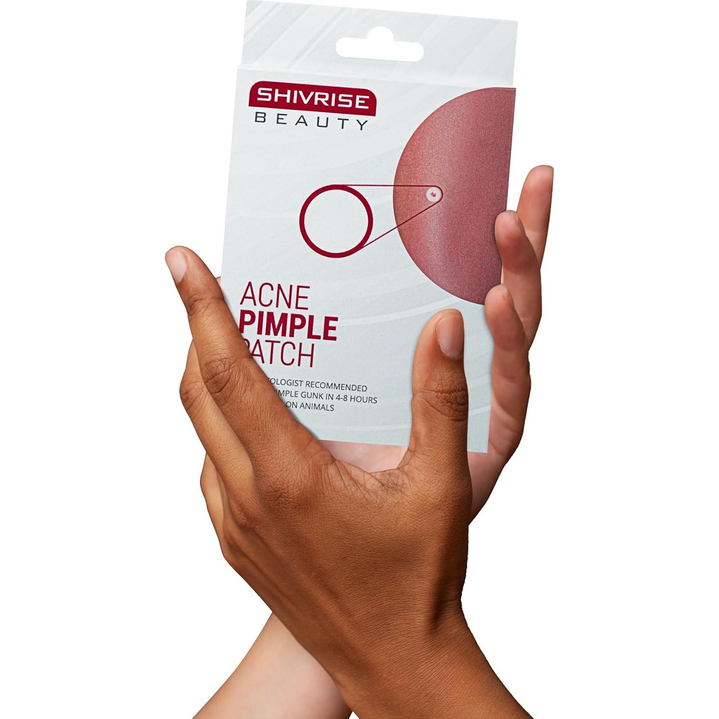 Parches para Granos Hidrocoloides Shivrise - 300 Unidades, 4 Tamaños