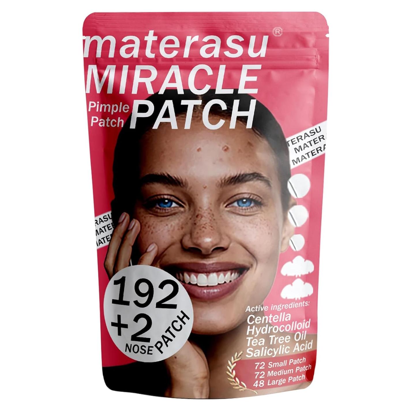 194 Parches Hidrocoloides para Acné Materasu - 192+2 Parches