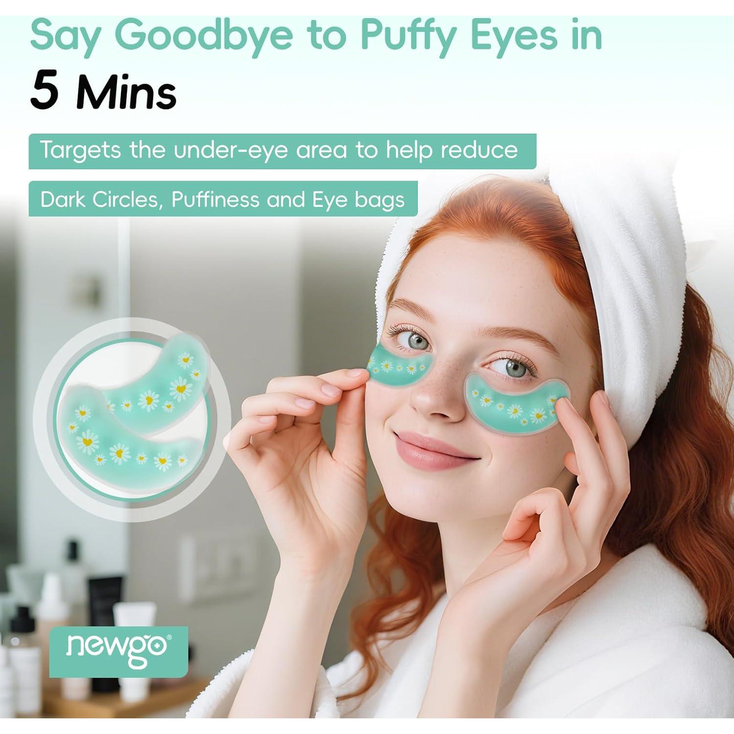 Set de Máscaras Refrigerantes NEWGO 7 en 1 para Ojos