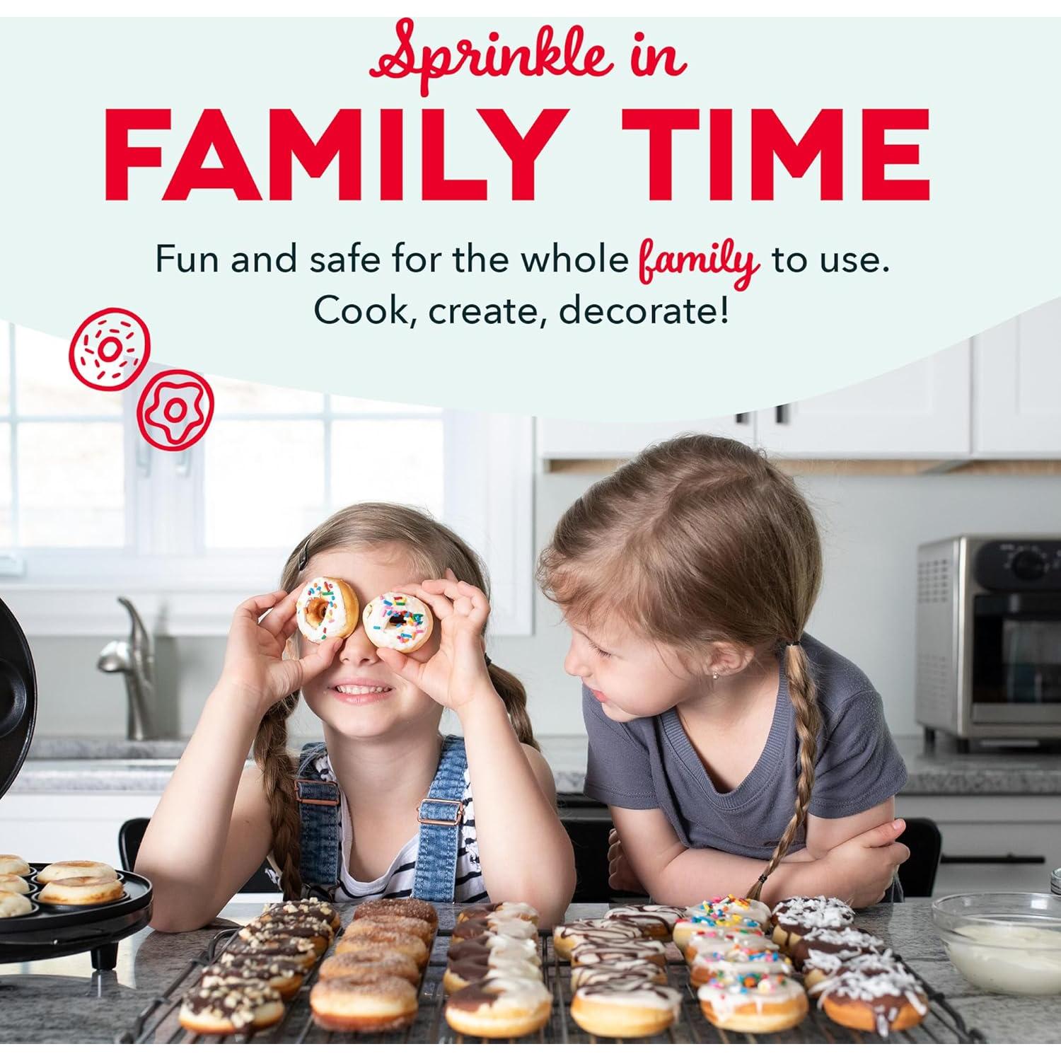 Fabricante de Donuts Dash DDM007GBAQ04 - Hace 7 Mini Donuts