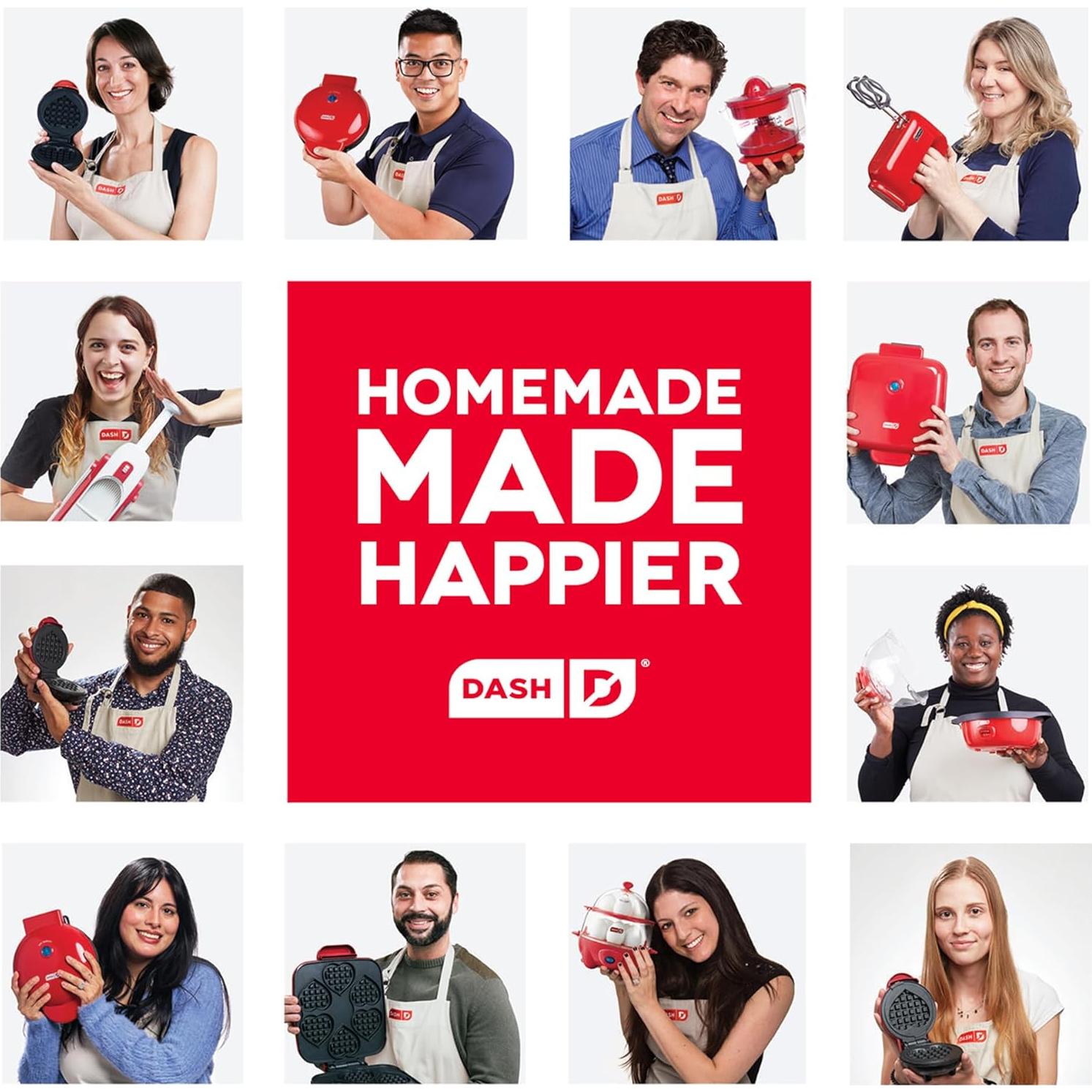 Fabricante de Donuts Dash DDM007GBAQ04 - Hace 7 Mini Donuts