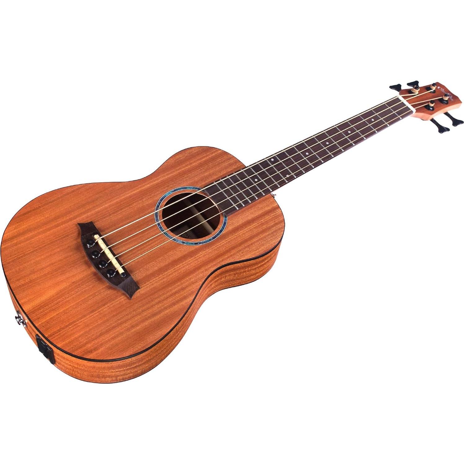 Guitarra Bajo Acústica-Eléctrica Cordoba Mini II Bass MHE Caoba