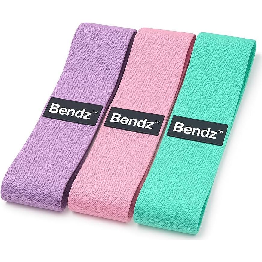Bandas de Resistencia Bendz - Set de 3 para Glúteos y Piernas