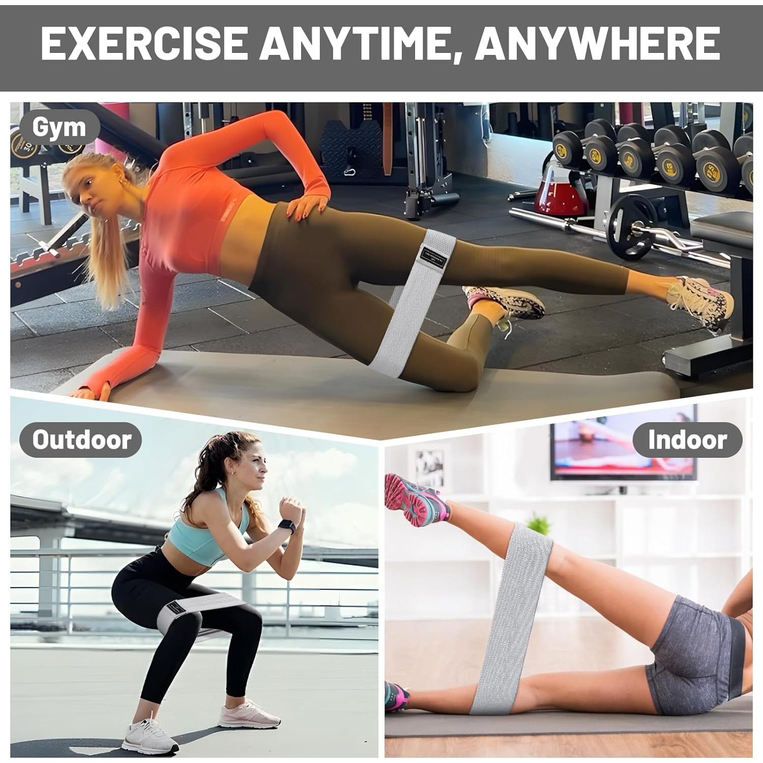 Bandas de Resistencia ScroRich SR-01 para Ejercicio - 4 Unidades