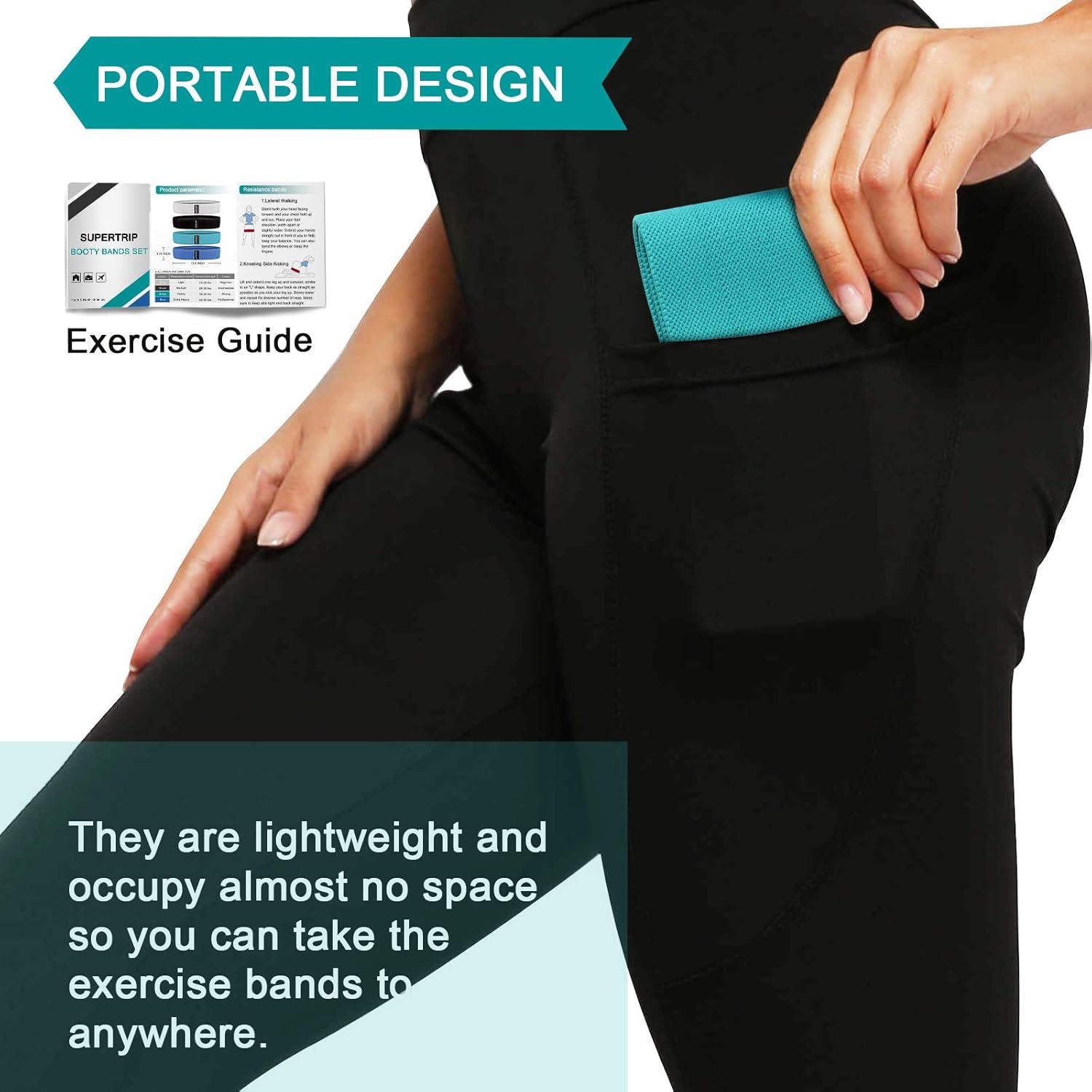 Conjunto de Bandas de Resistencia Supertrip 2 Piezas Antideslizantes