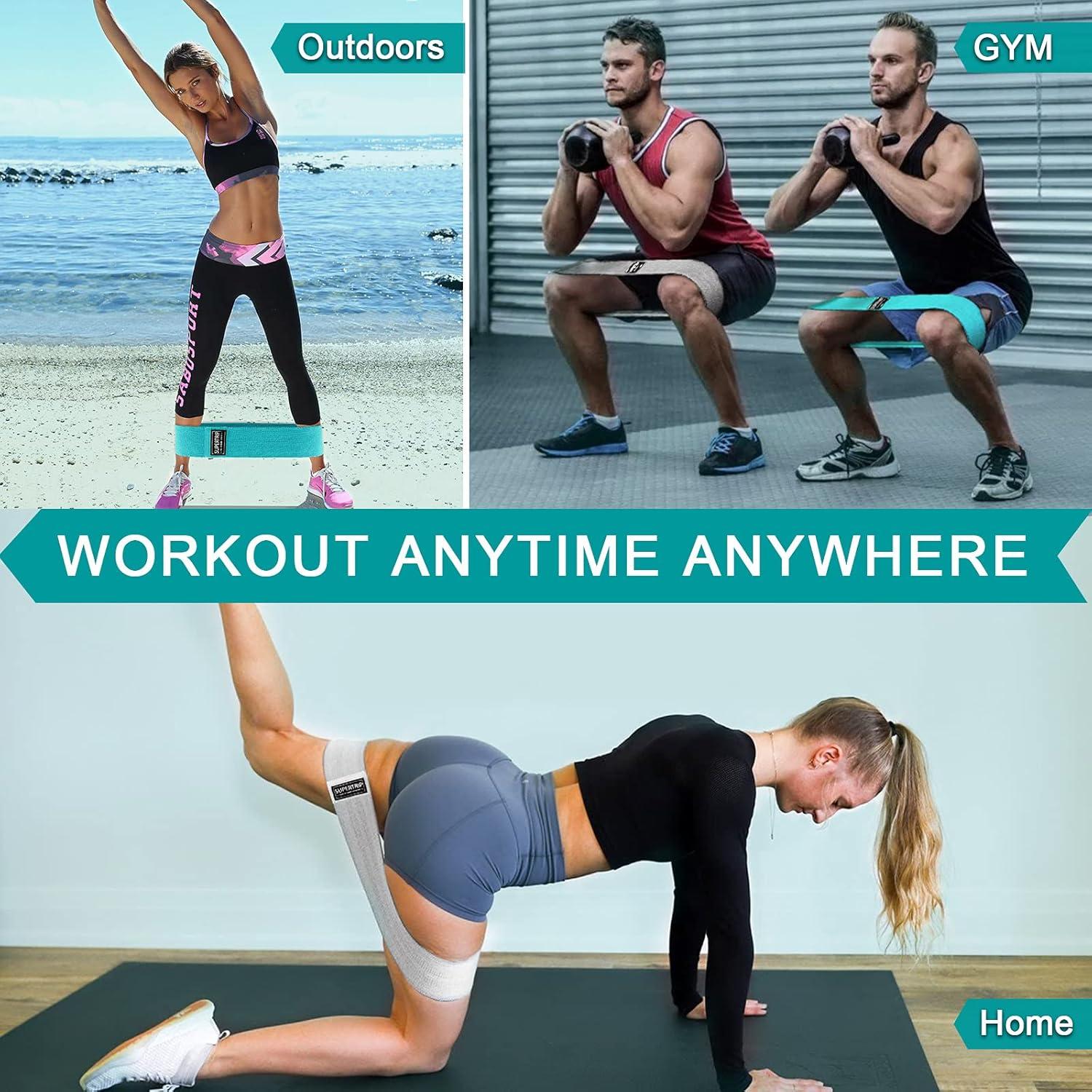 Conjunto de Bandas de Resistencia Supertrip 2 Piezas Antideslizantes