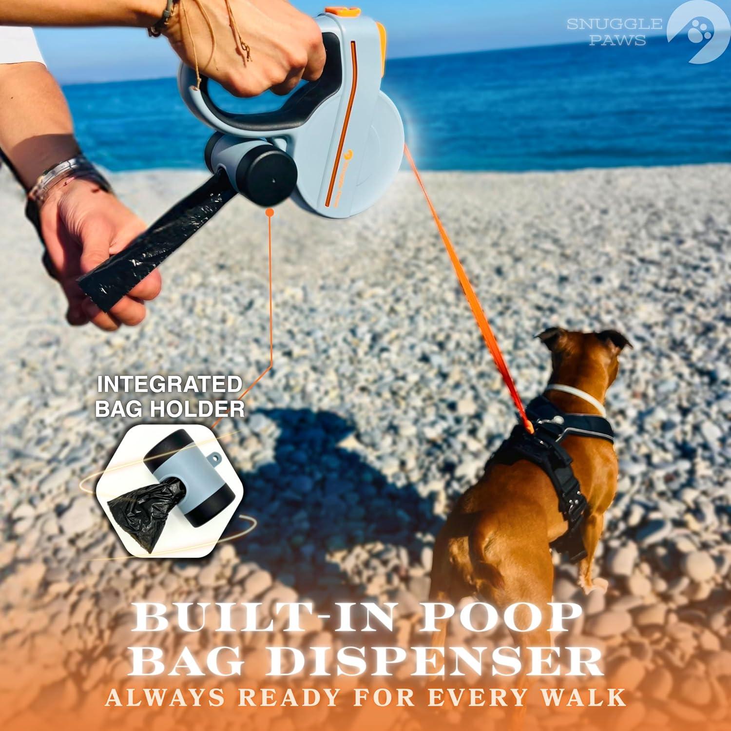 Correa Retráctil para Perros Snuggle Paws 4.88m Resistente