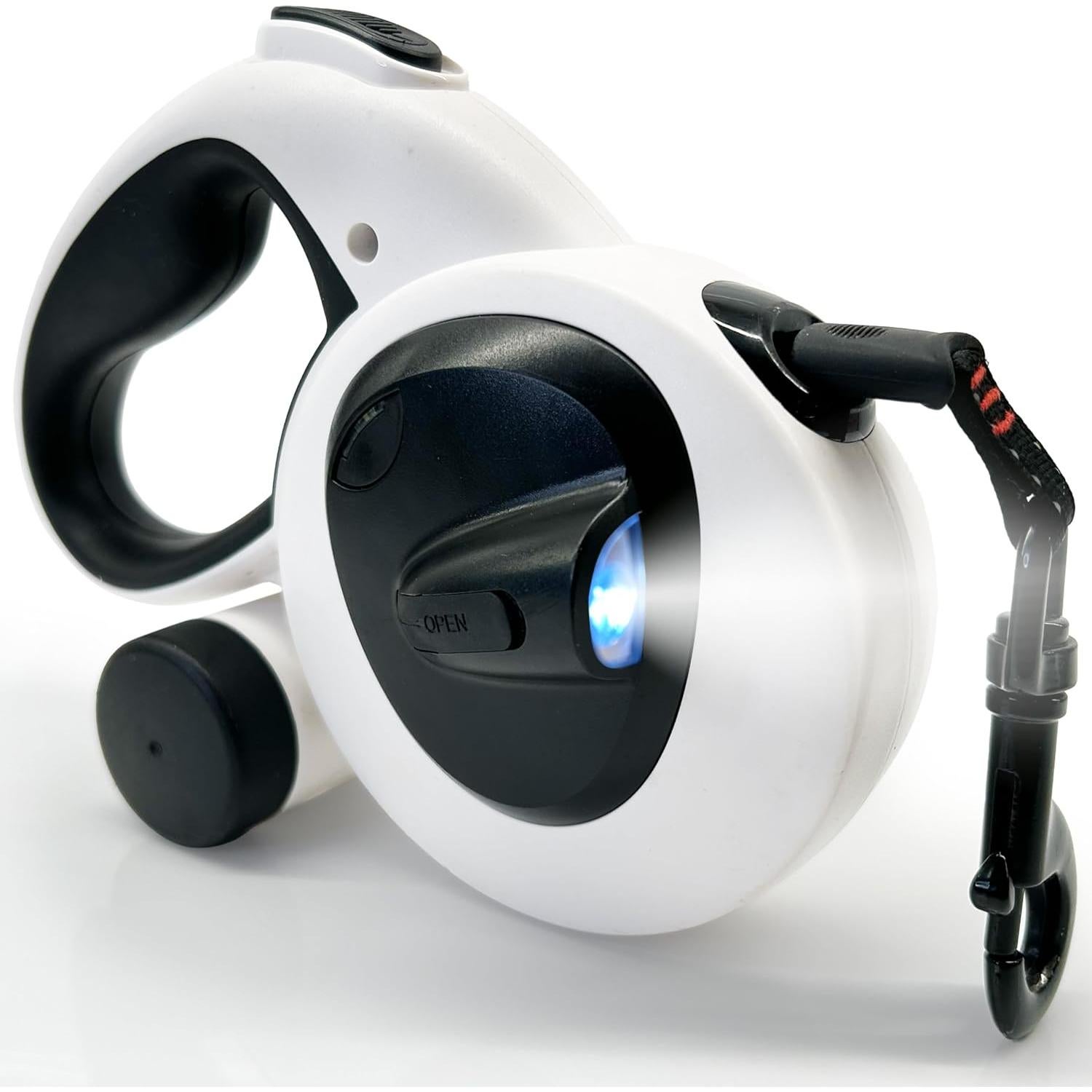 Correa Retráctil para Perros Avanto 4.88m con Linterna LED