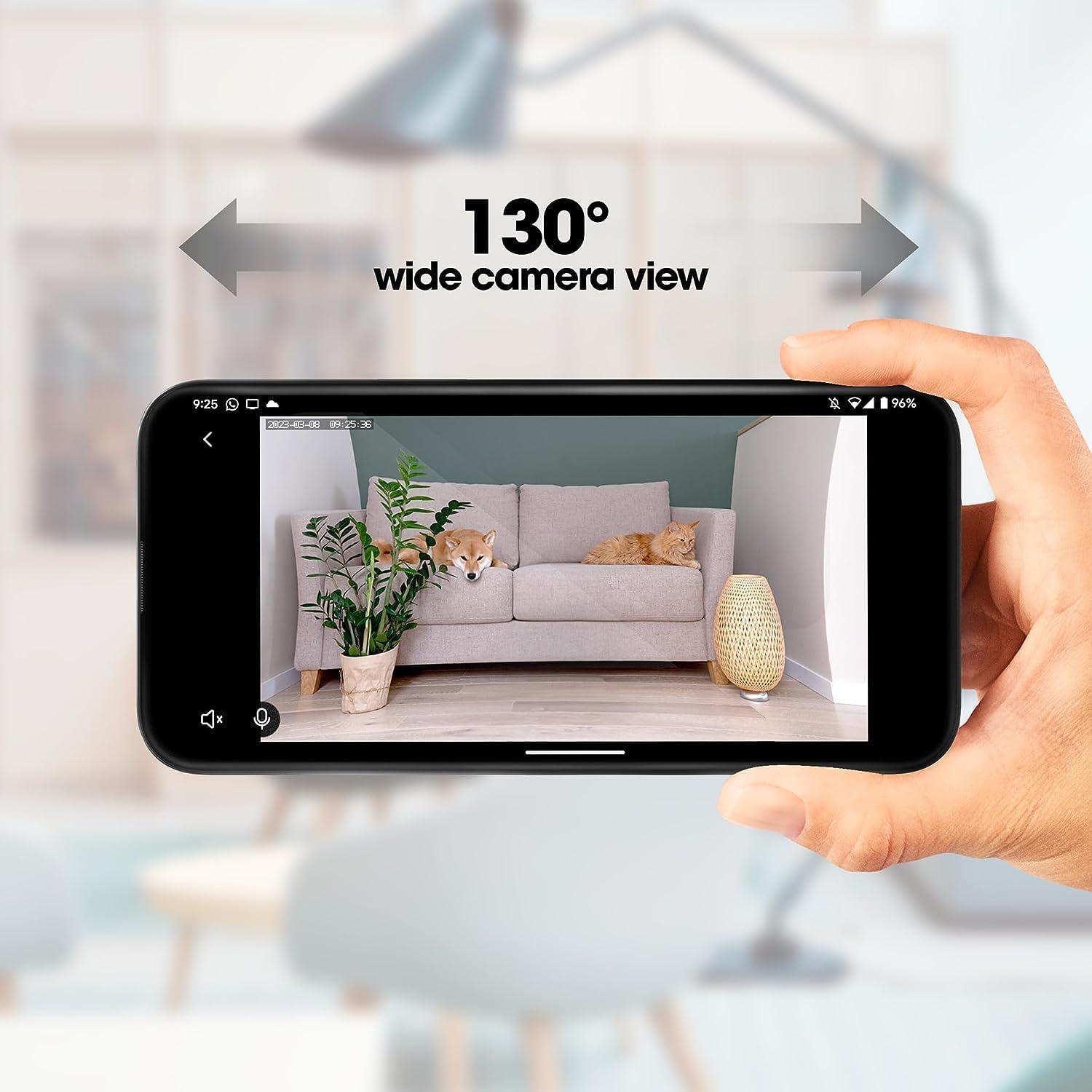 Cámara de Seguridad para Mascotas Closer Pets TreatView con App