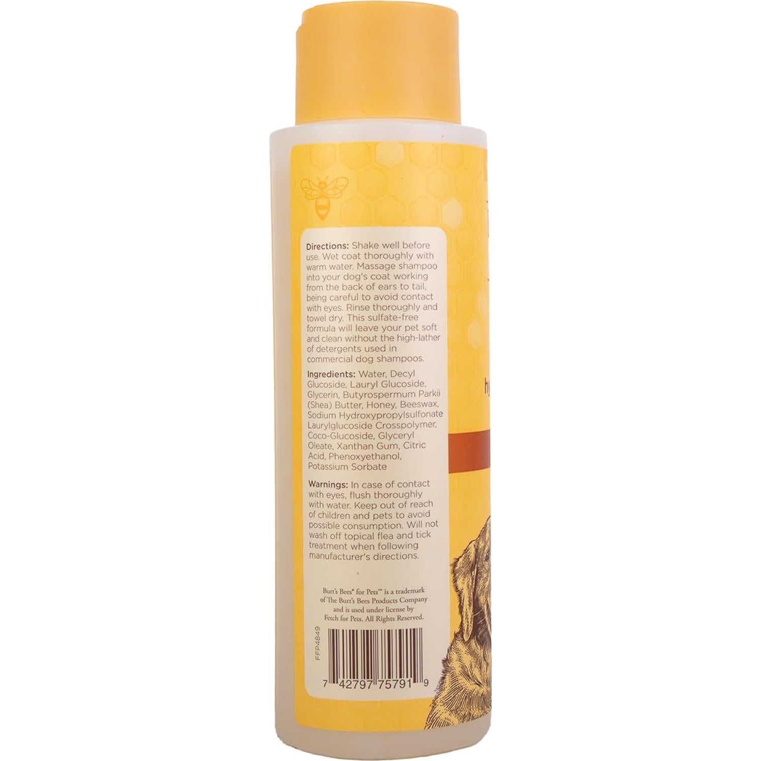 Champú Hipoalergénico Burt's Bees para Perros 473 ml