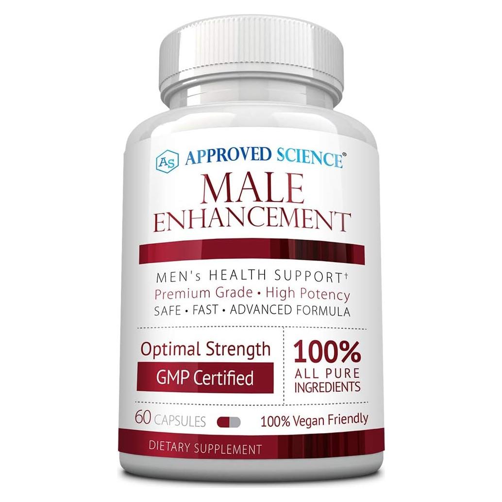 Suplemento Mejora Masculina Aprobado Ciencia 60 Cápsulas Veganas