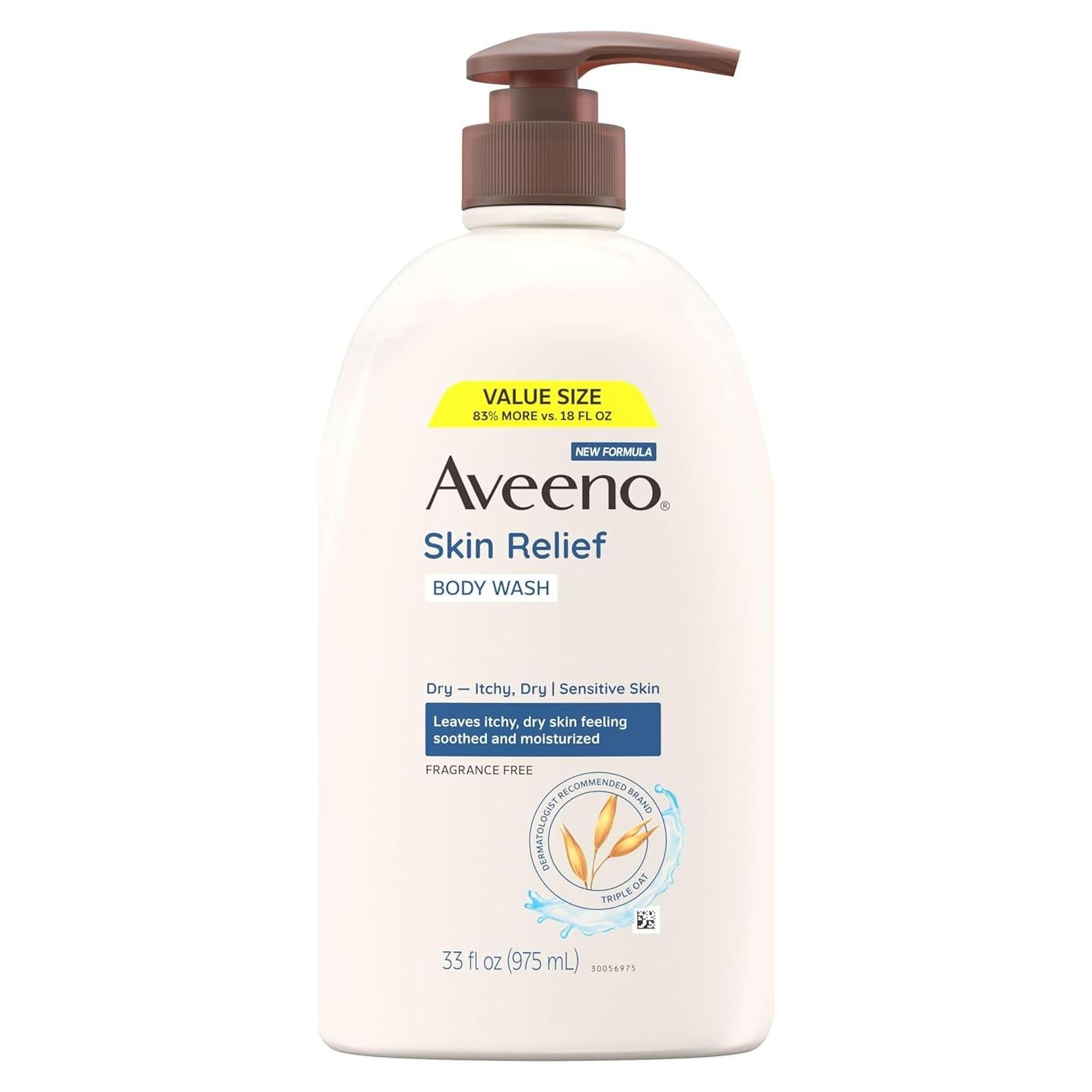 Gel de Ducha Hidratante Aveeno Skin Relief 1L Sin Fragancia