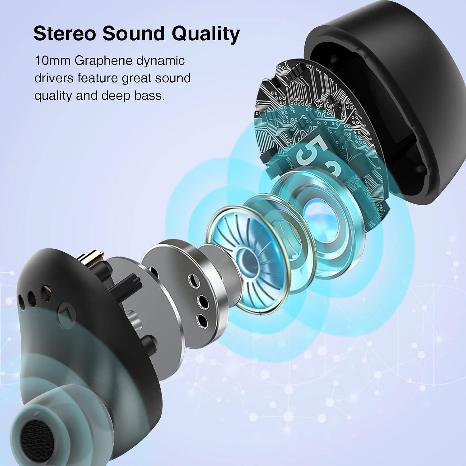 Auriculares Inalámbricos Aruind C9J Bluetooth 5.2 IPX7 160H