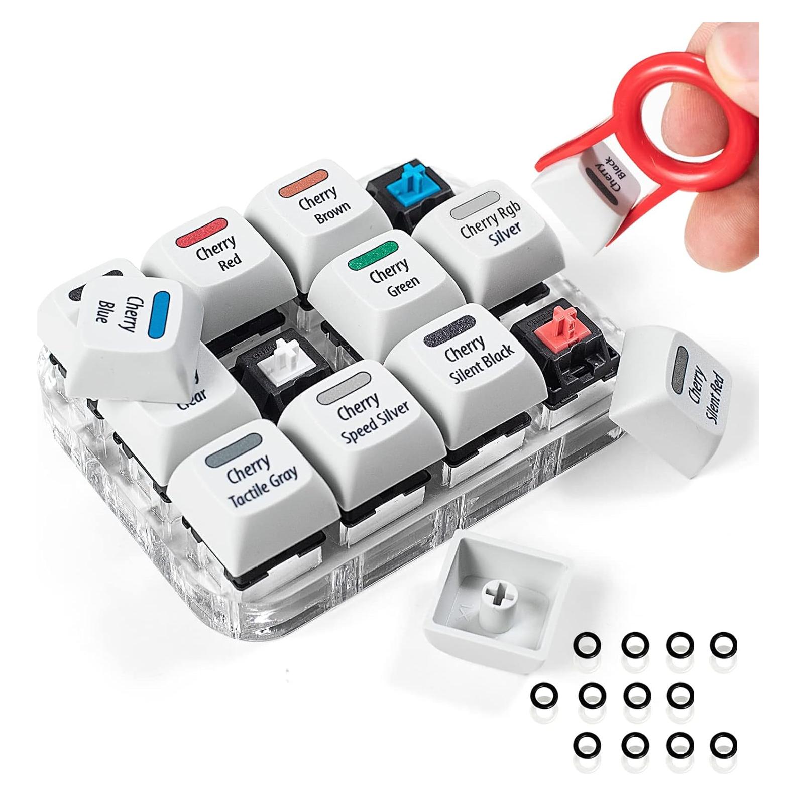 Probador de Interruptores Cherry MX Griarrac con 12 Teclas