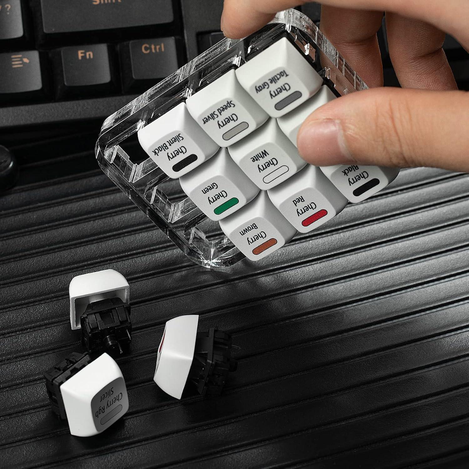 Probador de Interruptores Cherry MX Griarrac con 12 Teclas