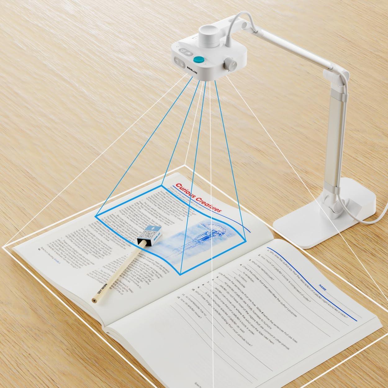 Cámara Documental OKIOCAM W1 4K 8MP con Luz LED y AI