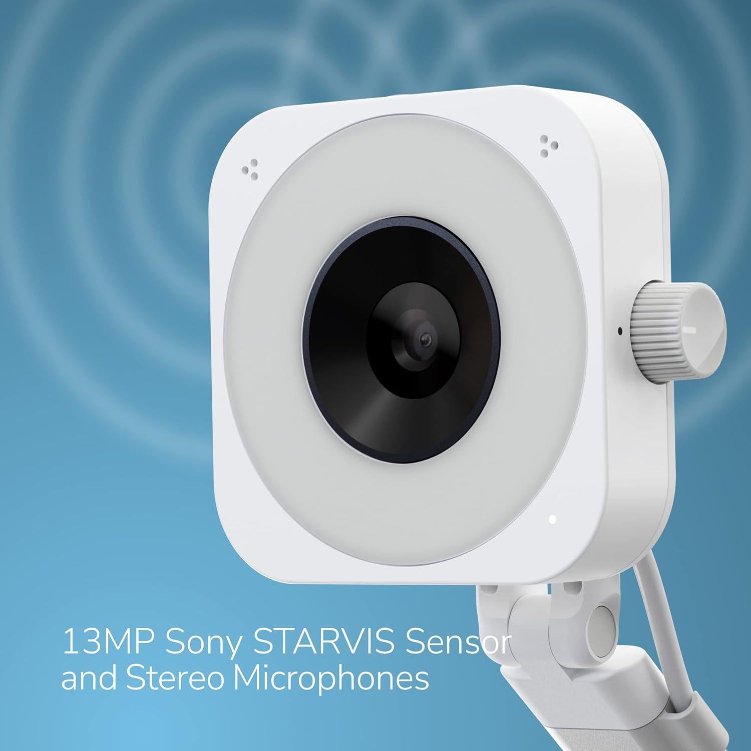 Cámara Documental OKIOCAM W1 4K 8MP con Luz LED y AI