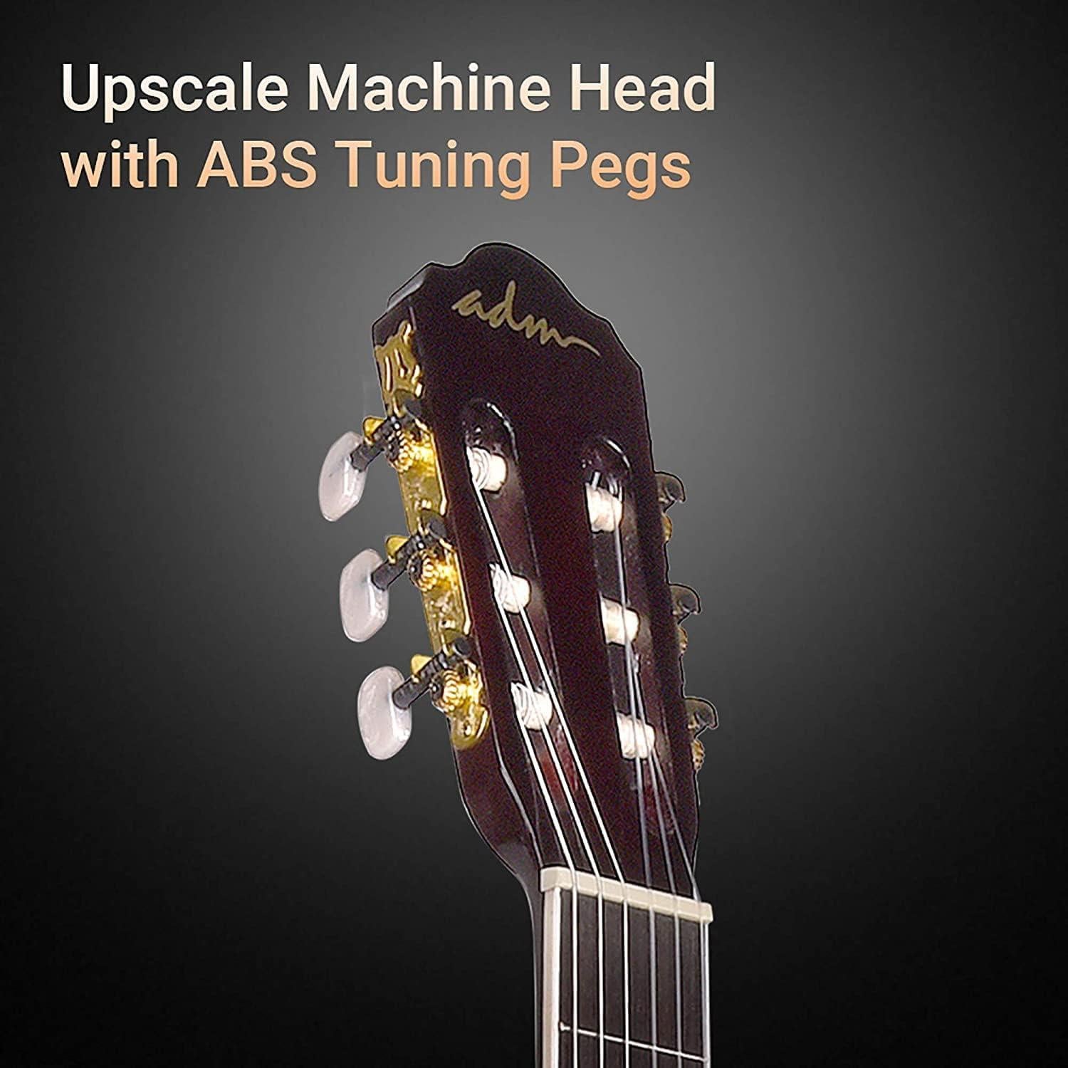 Guitarra Clásica ADM 39" Nylon con Accesorios y Lecciones