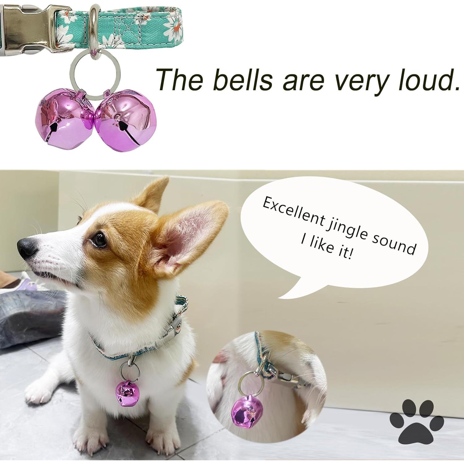 Campanas para Perros IVIA PET Rosa - Entrenamiento y Rastreo