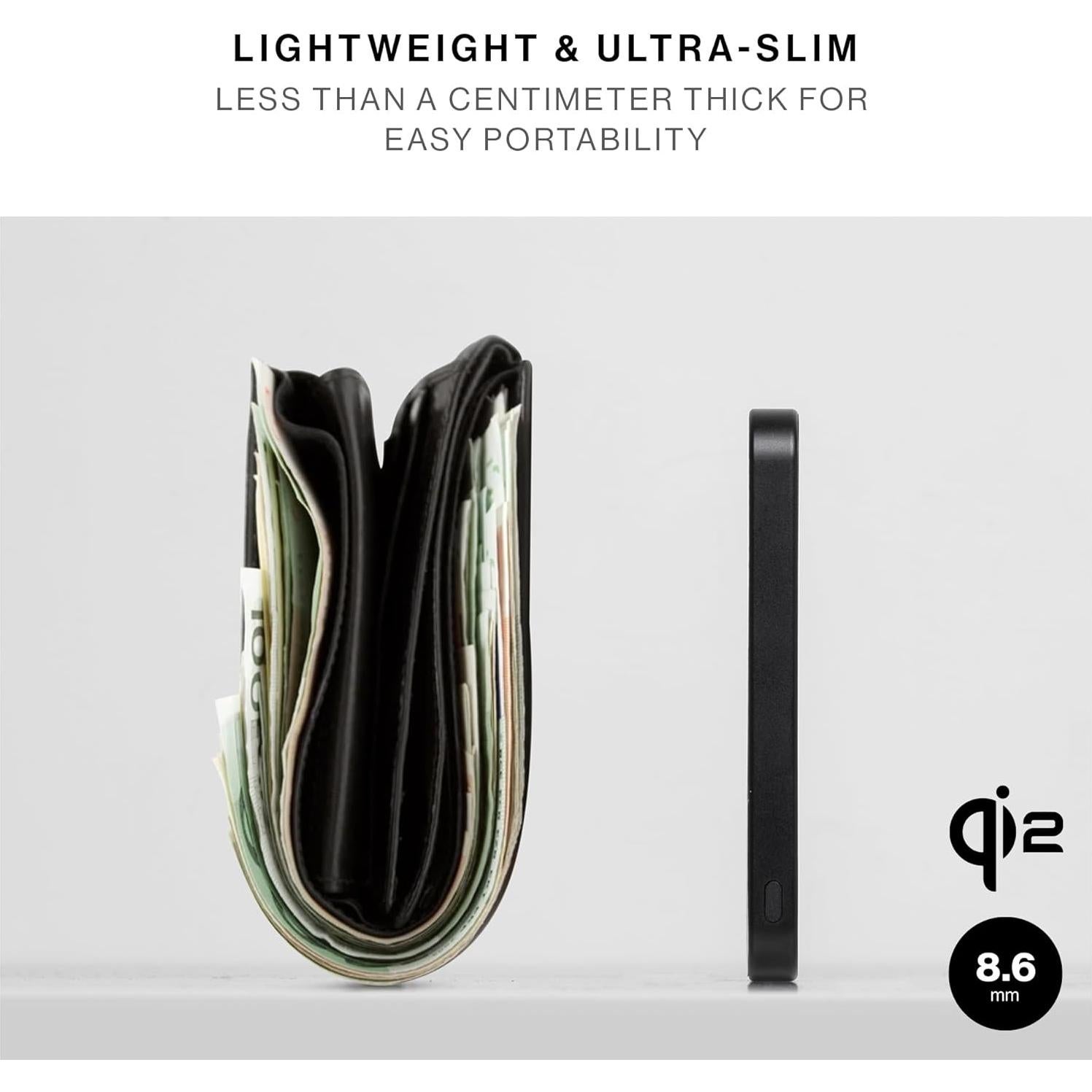 Banco de Poder Native Union (Re)Classic 5000mAh Qi2 MagSafe Verde