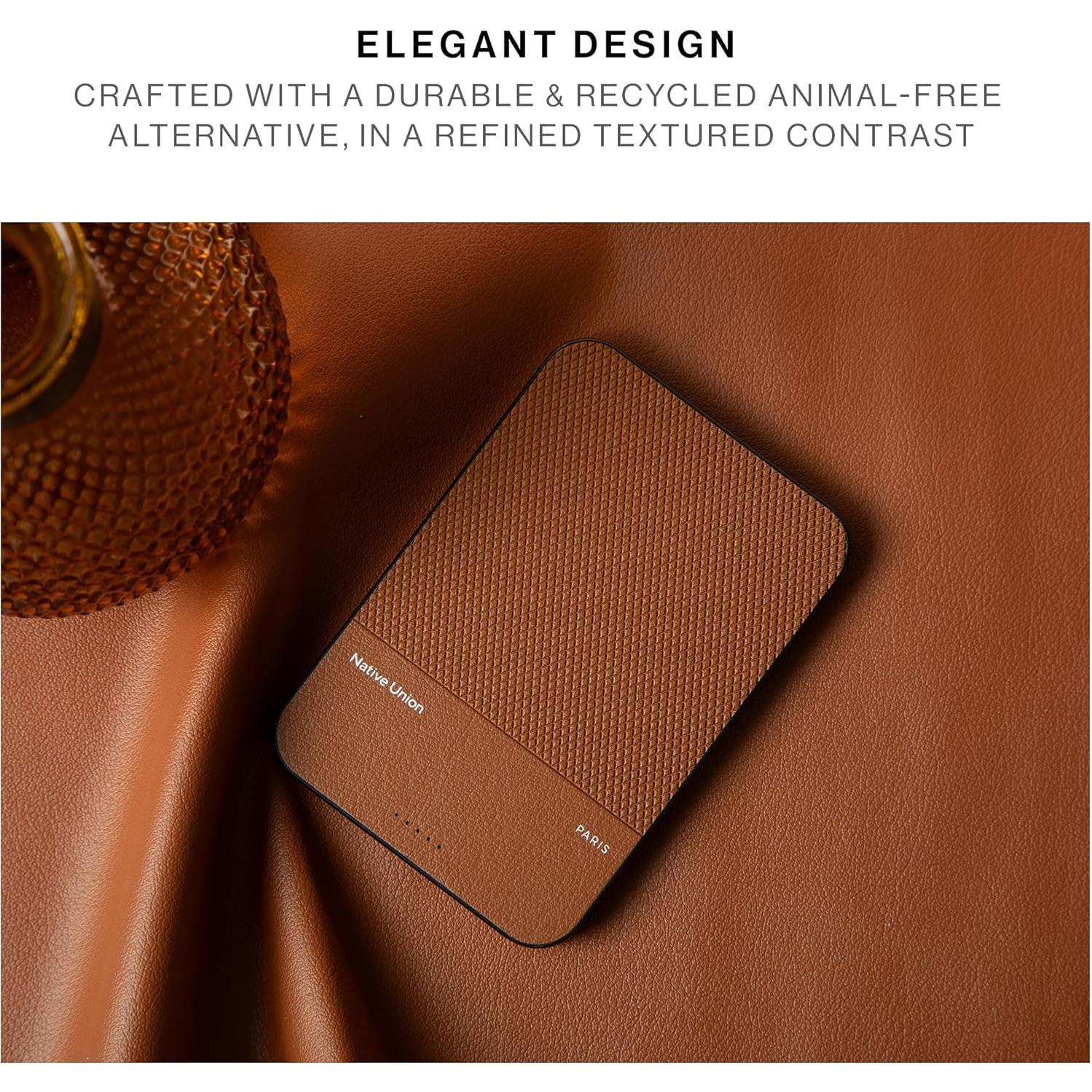 Banco de Poder Native Union (Re)Classic 5000mAh Qi2 MagSafe Verde