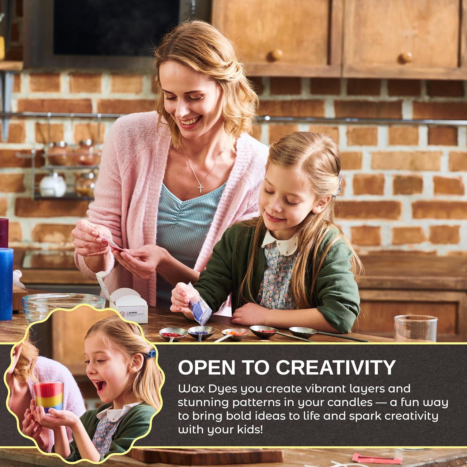 Tinte para Velas de Soja Candle Shop - 16 Chips Arcoíris