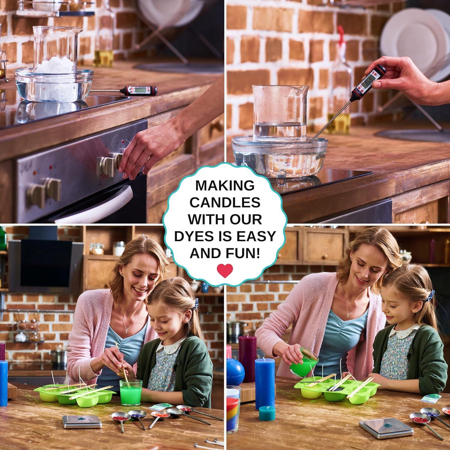 Tinte para Velas de Soja Candle Shop - 16 Chips Arcoíris