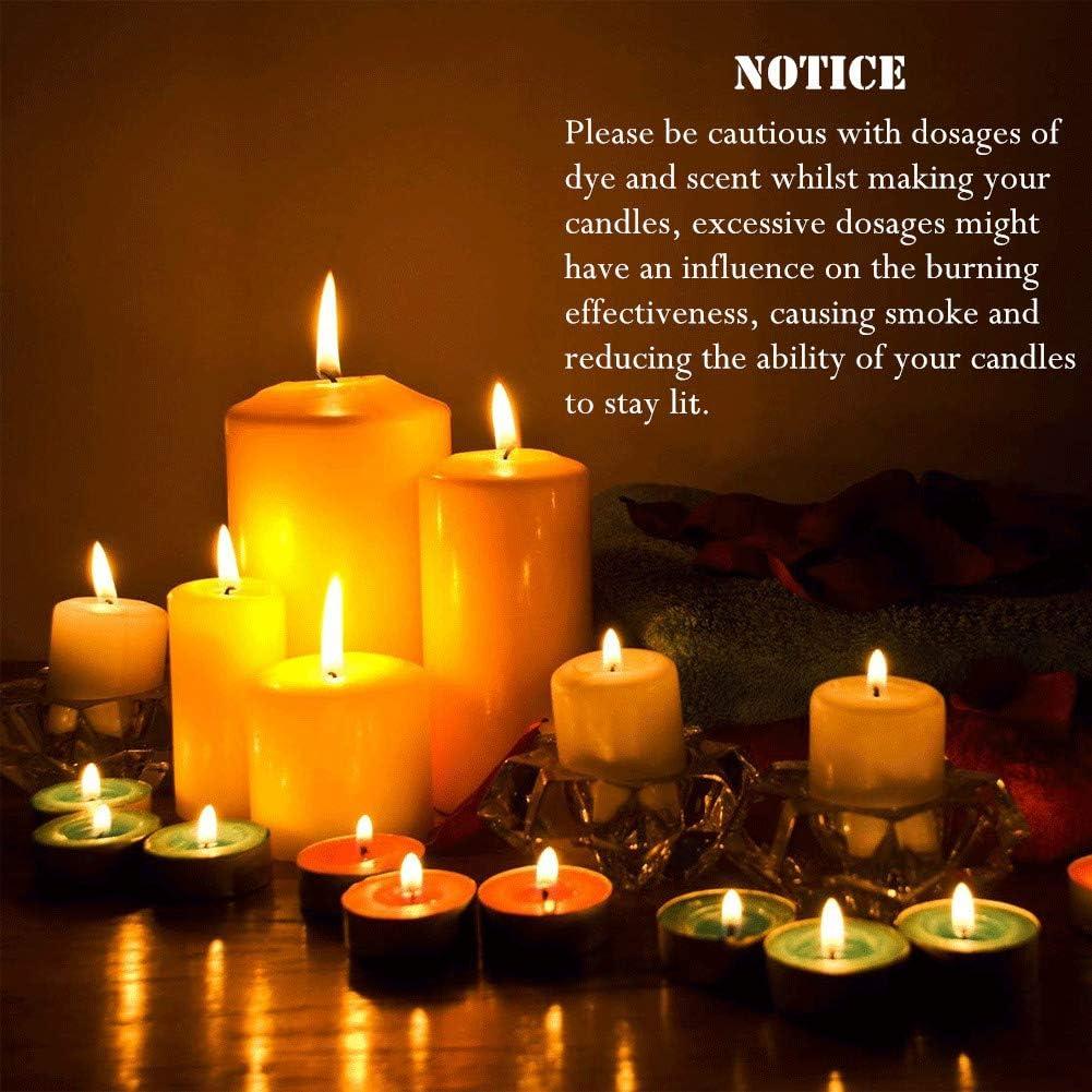 Mechas de Vela 15.24 cm Antunihood - 100 Pcs con Pegatinas y Soportes