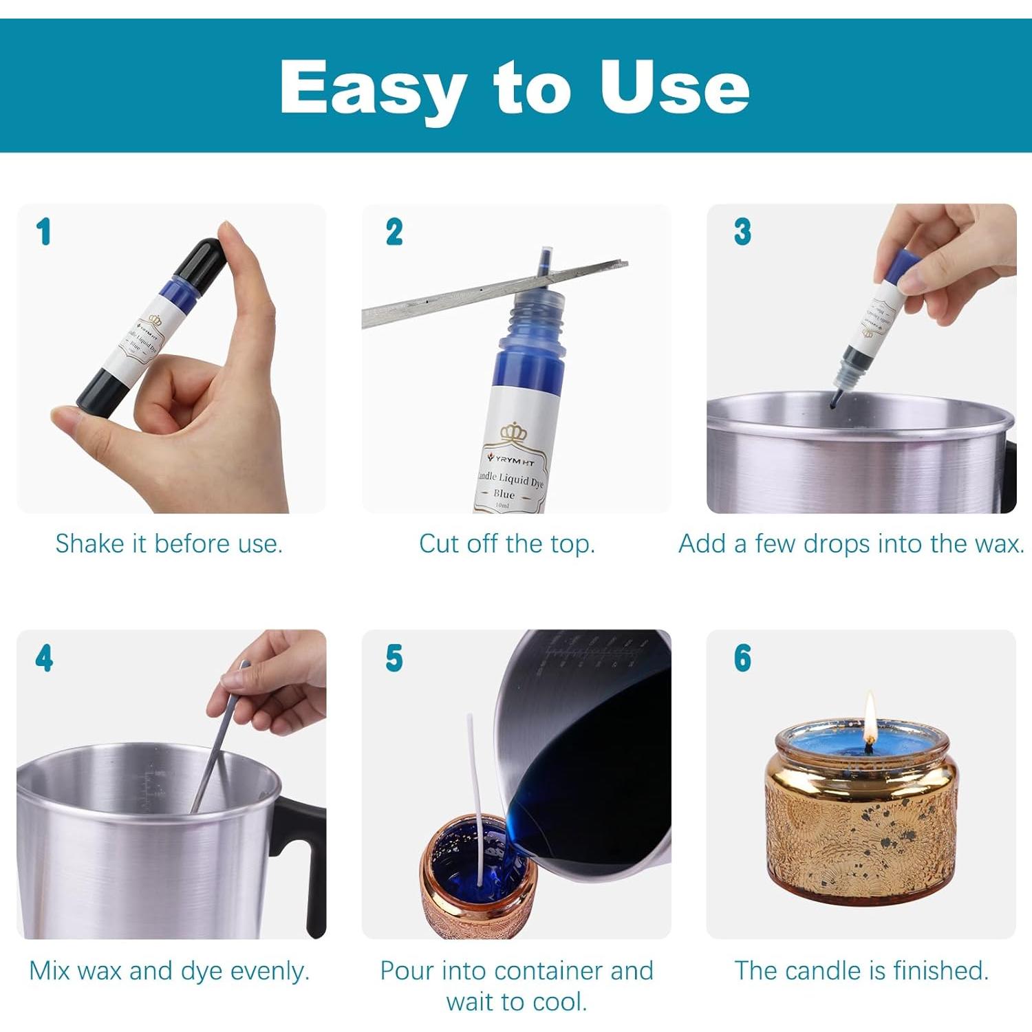 Tinte Líquido para Velas YRYM HT - 7 Colores 69.9 ml