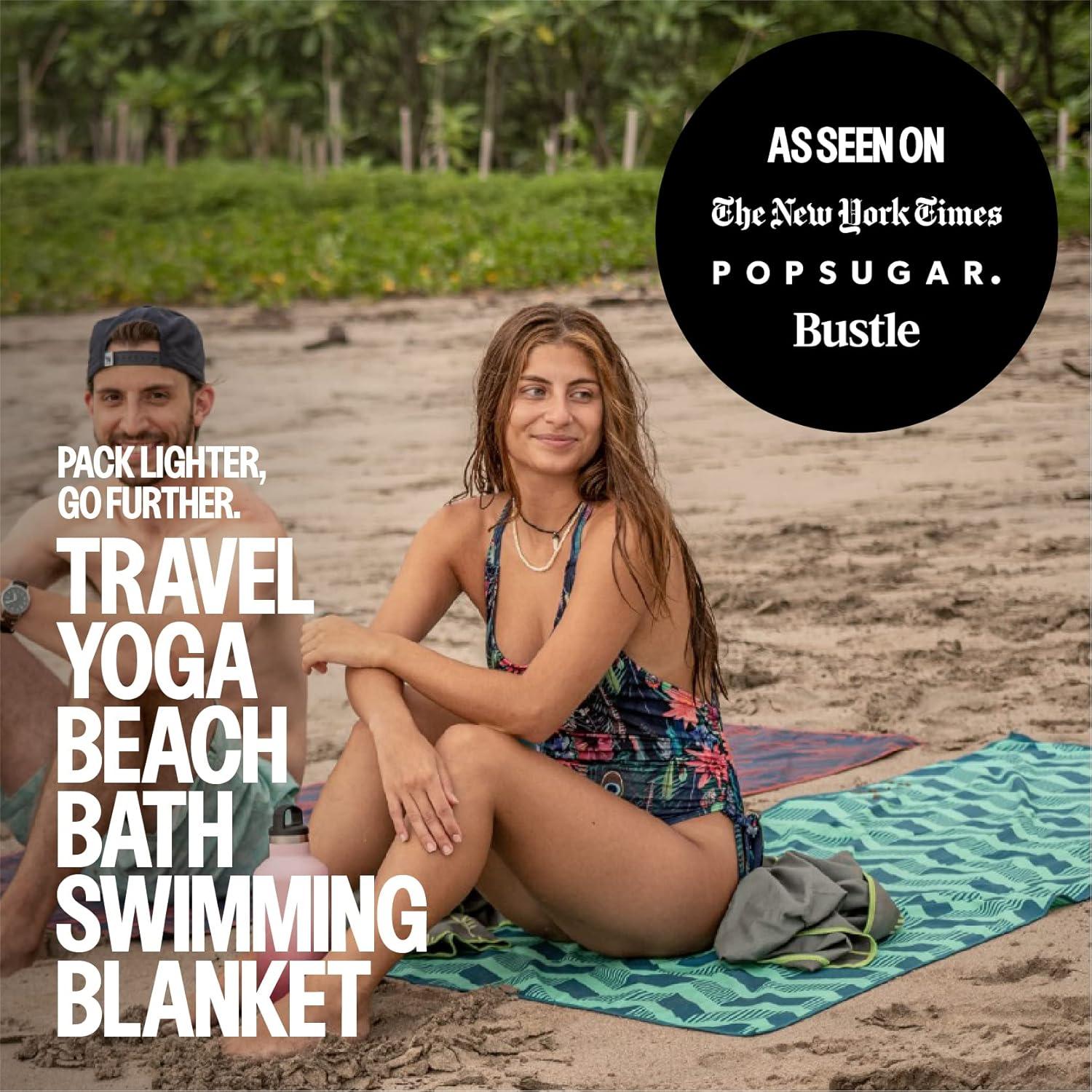 Toalla de Playa Microfibra Acteon 162.5x76.2cm Secado Rápido