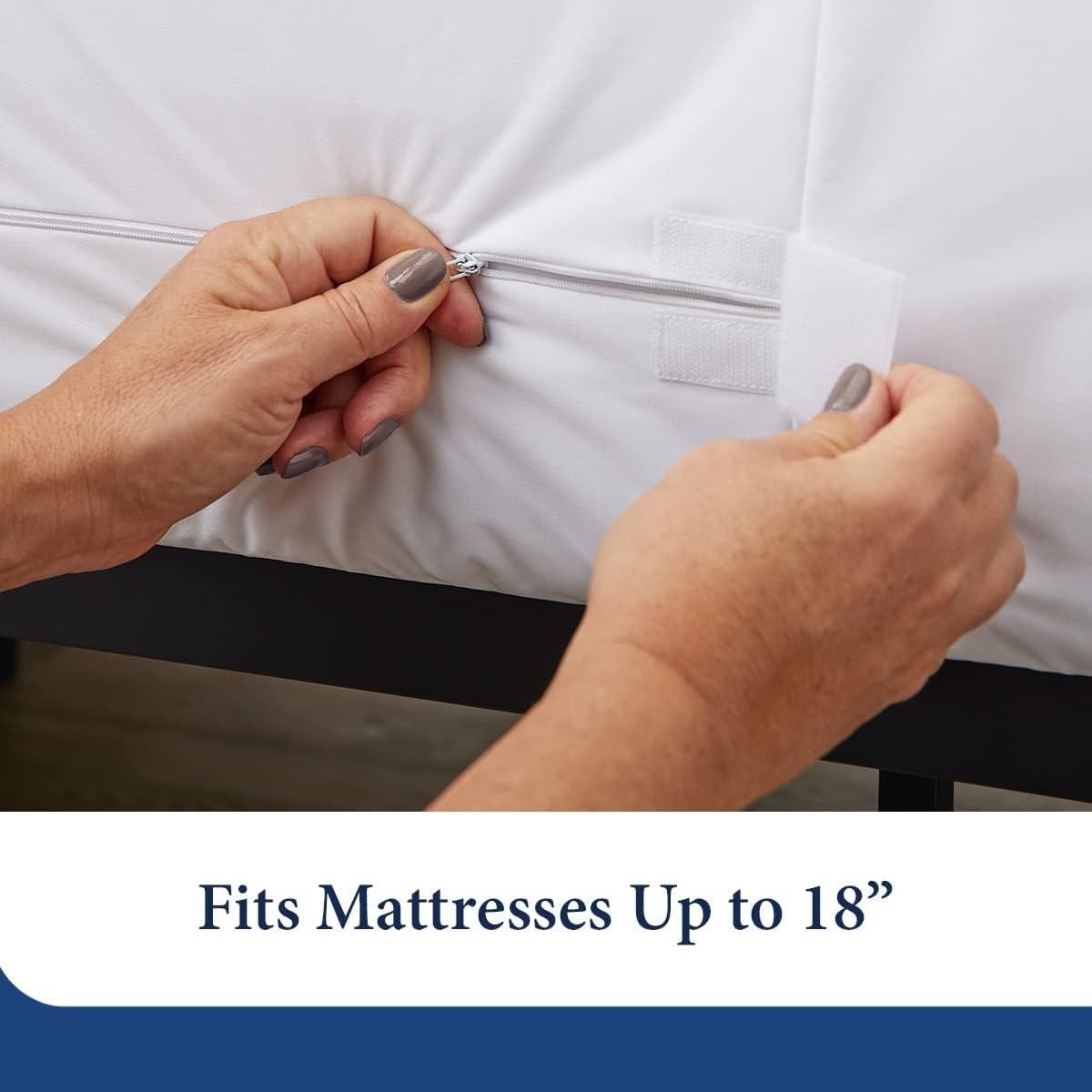 Funda de colchón Reina Cosy House Collection 100% Impermeable