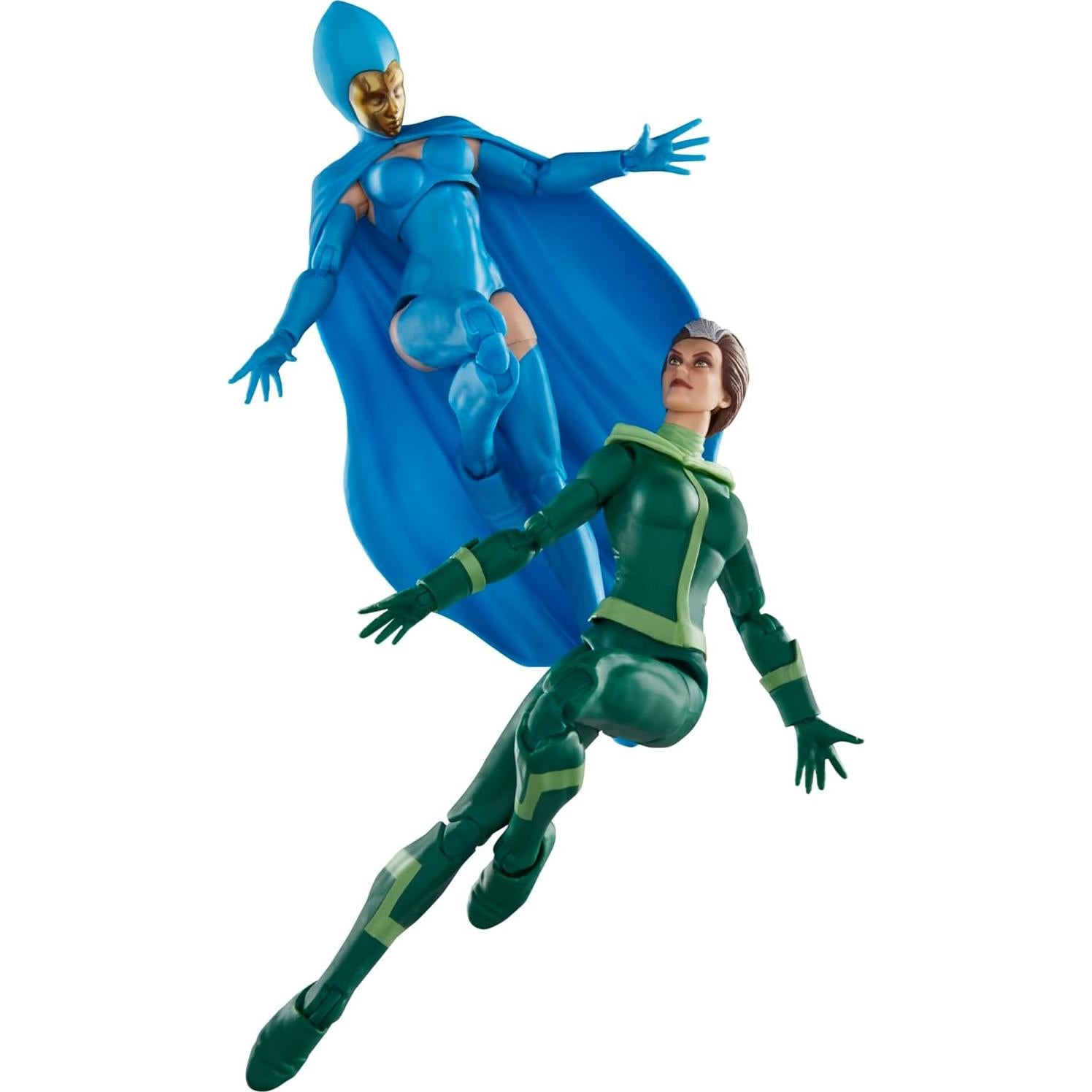Figuras de Acción Marvel Legends Rogue y Destiny 15 cm